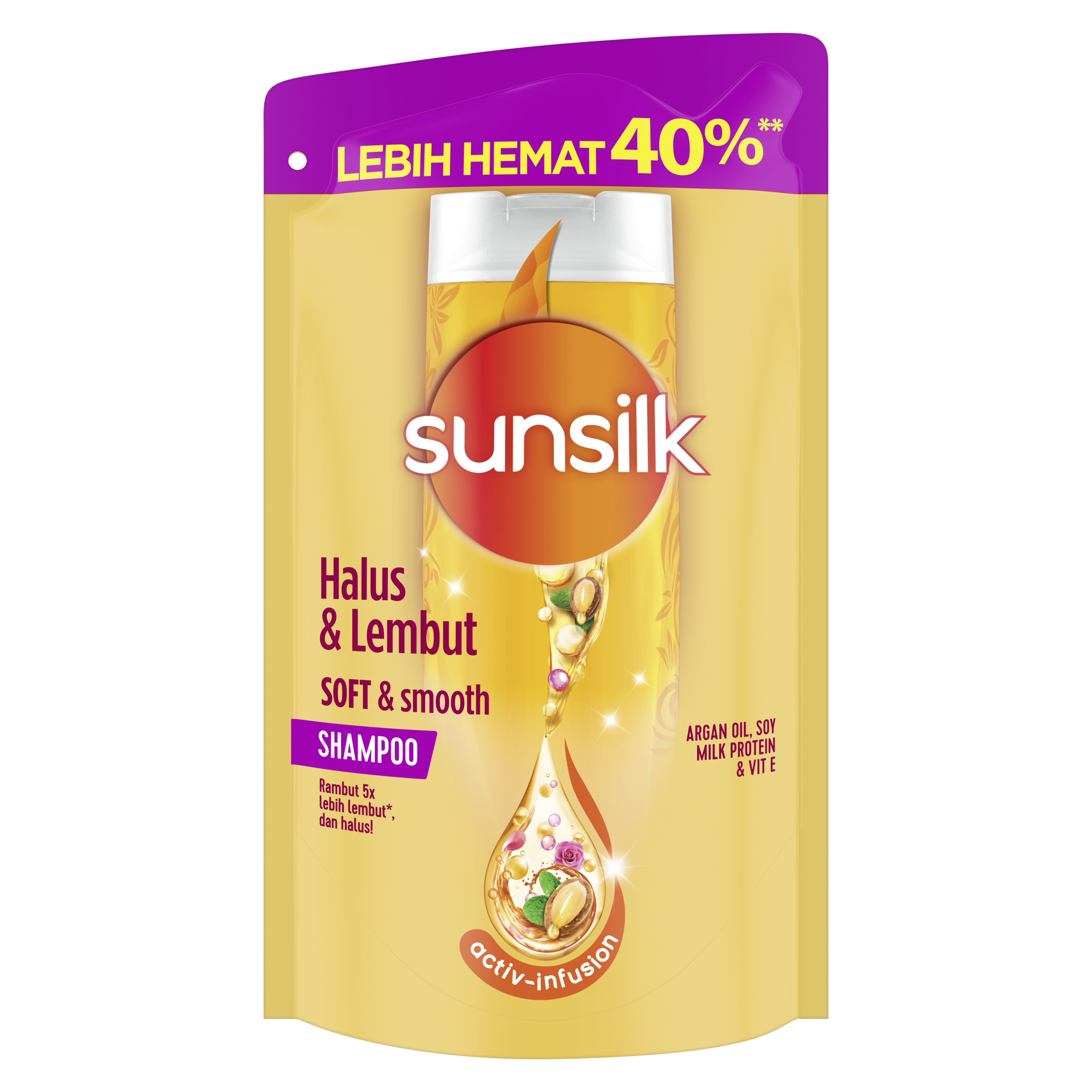 Sunsilk Soft Smooth Shampoo Pouch 900 mL