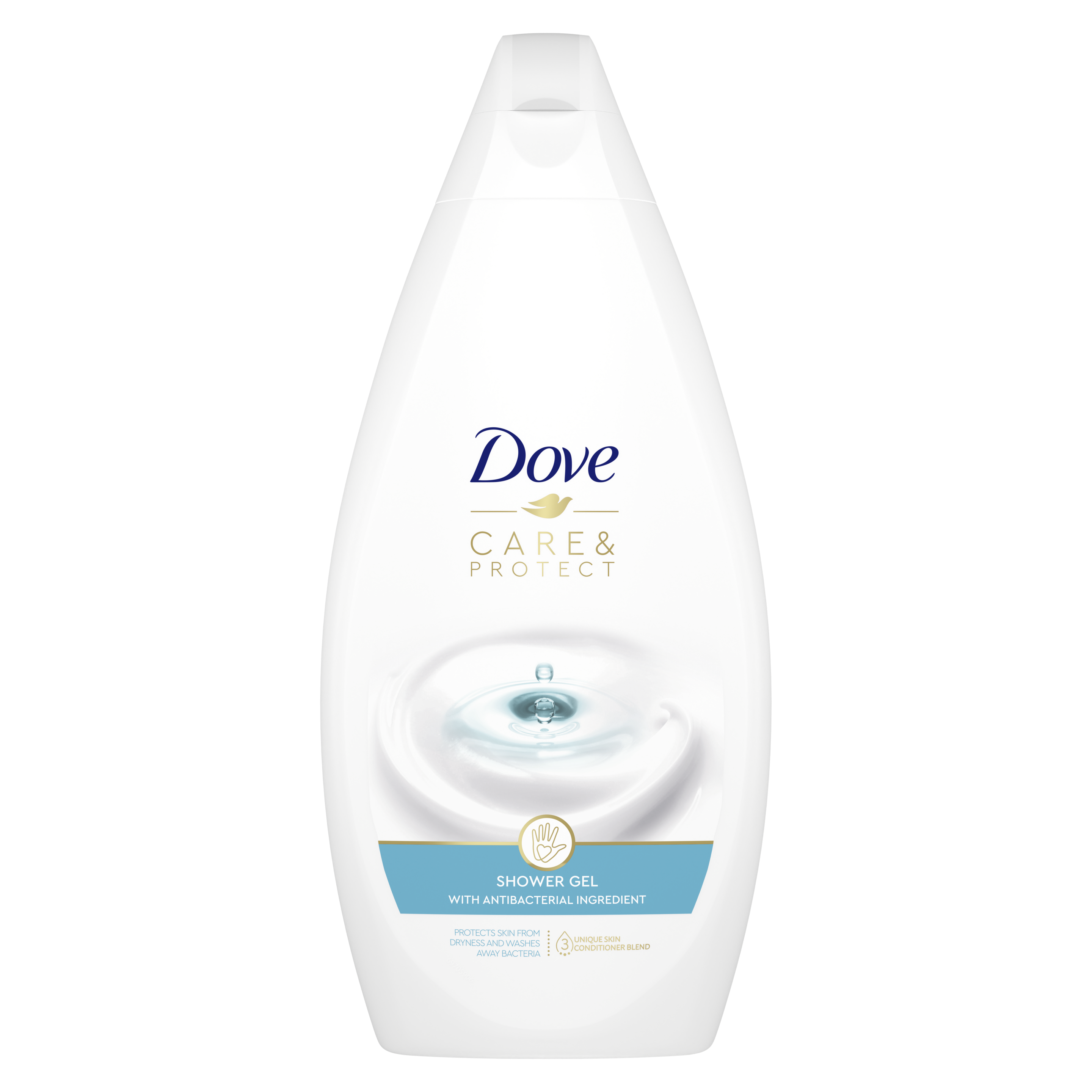 Żel pod prysznic Dove Care&Protect ze składnikiem antybakteryjnym