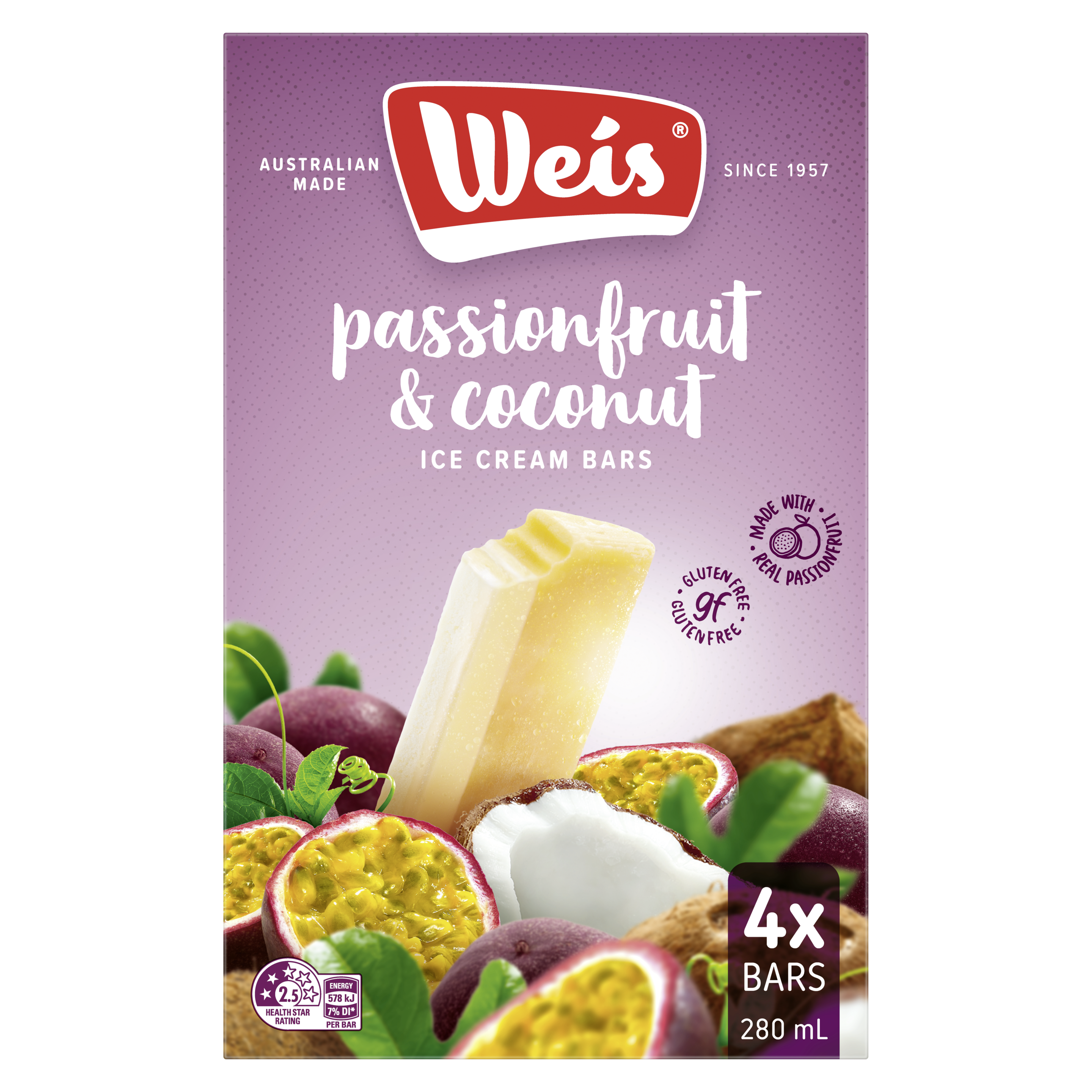Weis Passionfruit and Coconut MP4