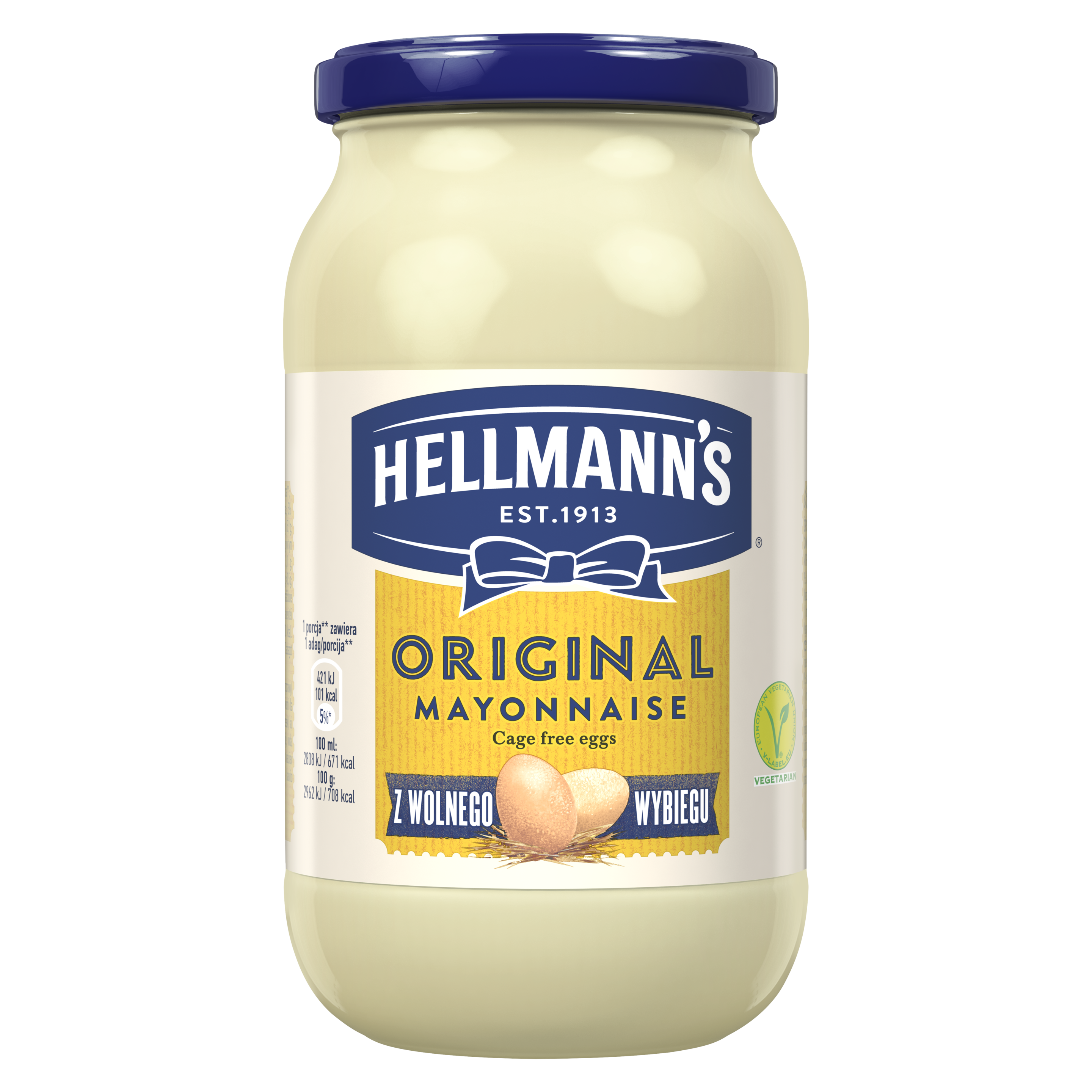 HELLMANN'S Majonéz Original 383g üveges packshot