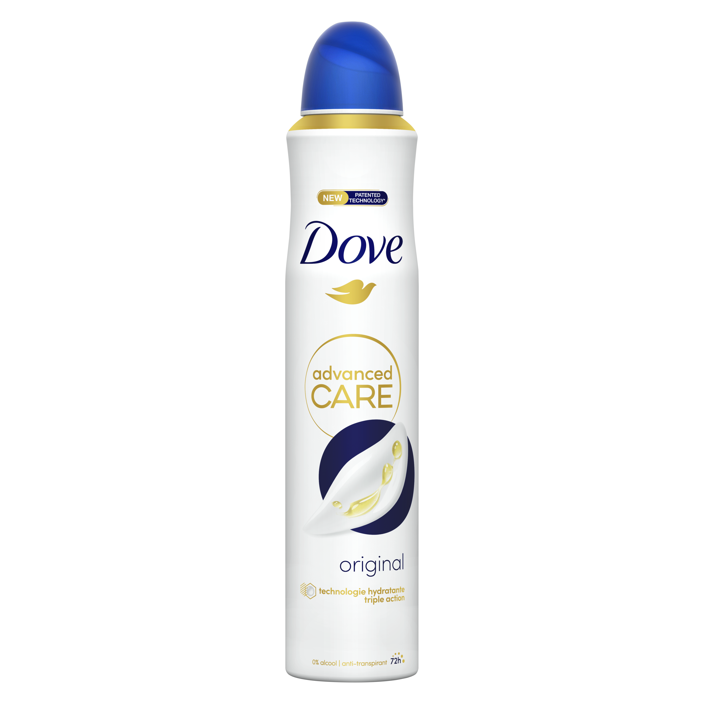 Dove Déodorant Anti-tanspirant Advanced Care Original Spray 200 ml