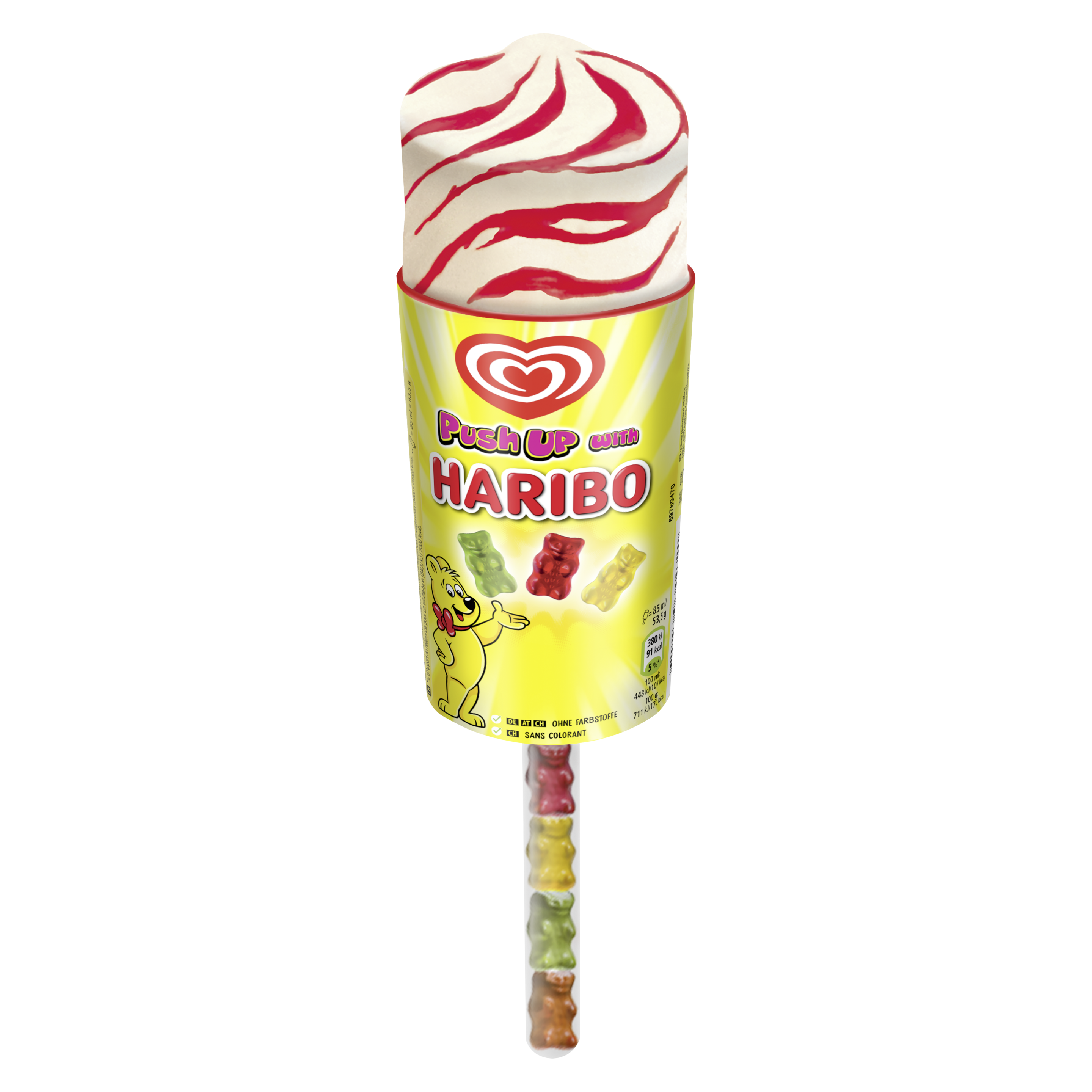 Haribo Push Up packshot