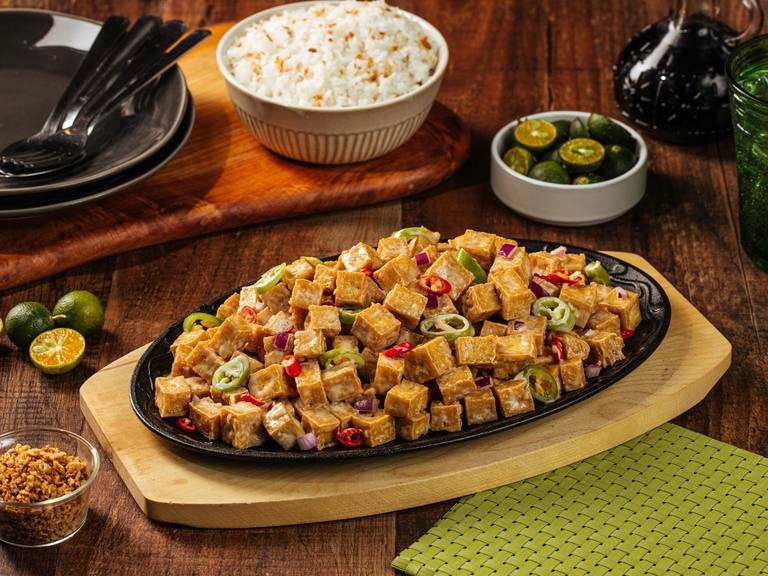 Restaurant-Style Crispy Tofu Sisig Recipe With Creamy Sauce