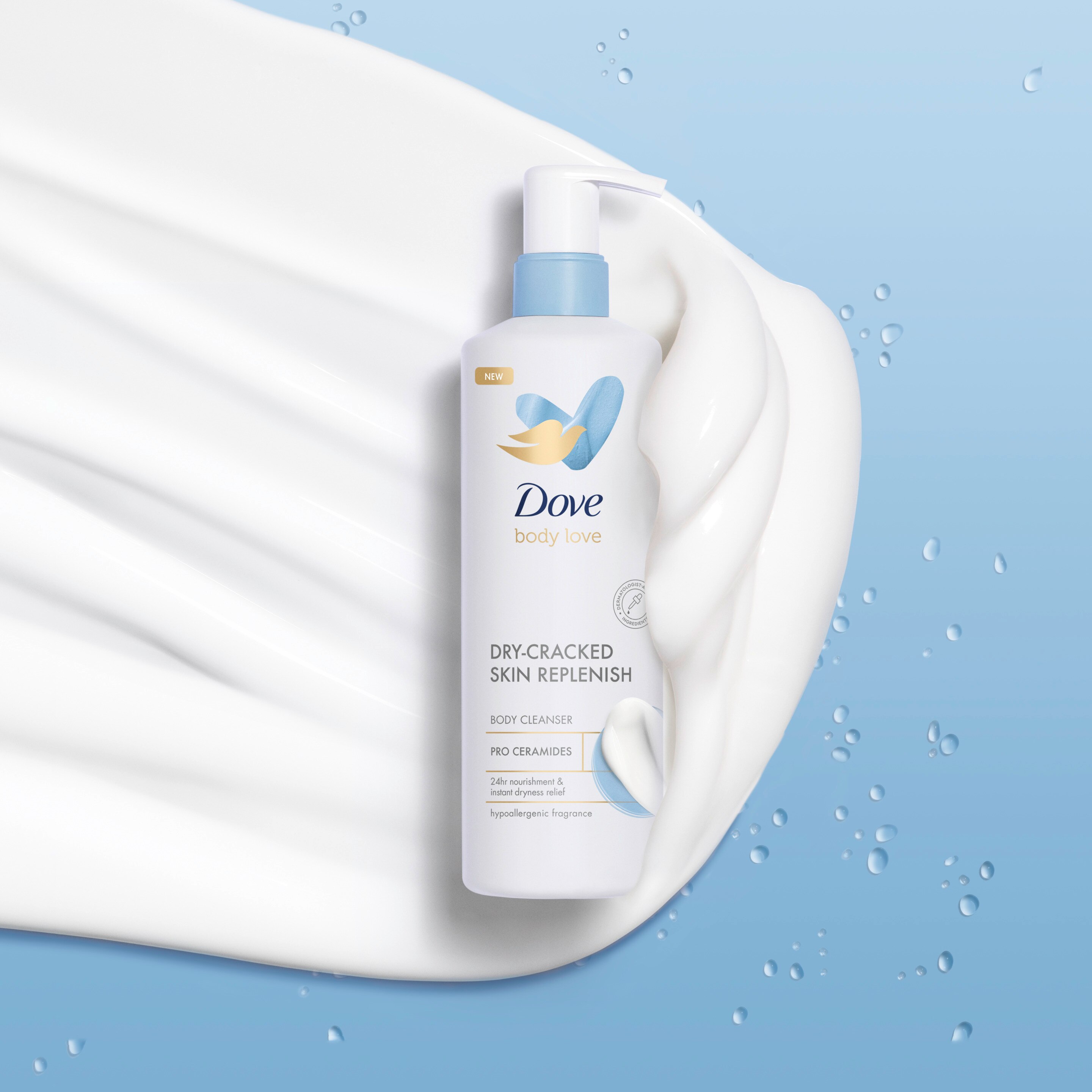 Renovación de la piel seca y agrietada