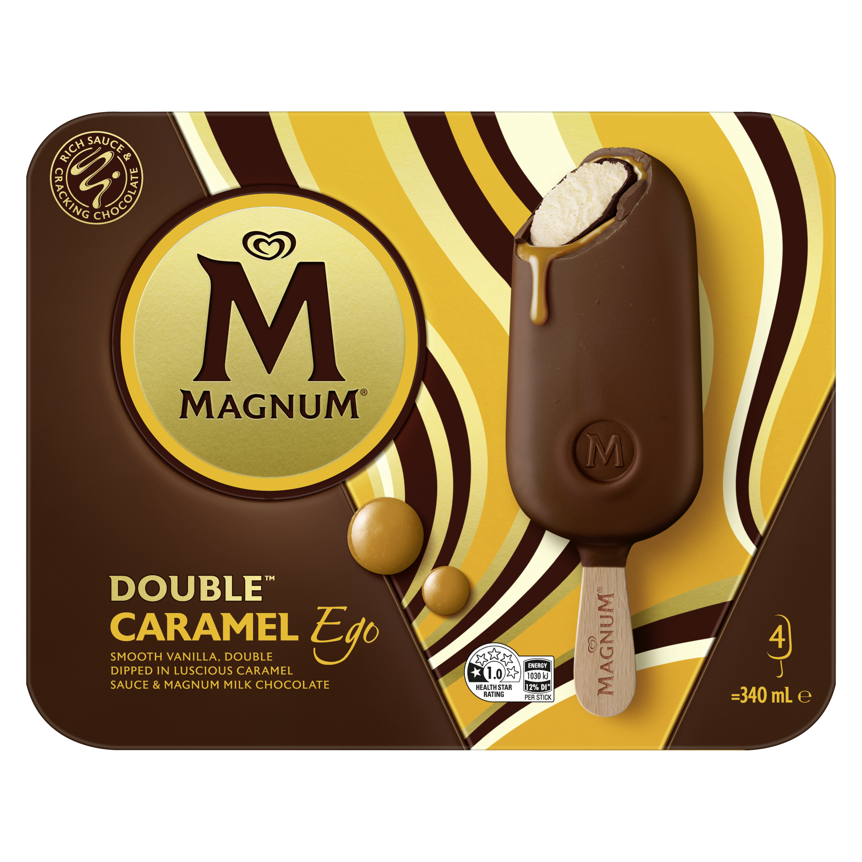 Magnum Double Caramel Ego Multipack