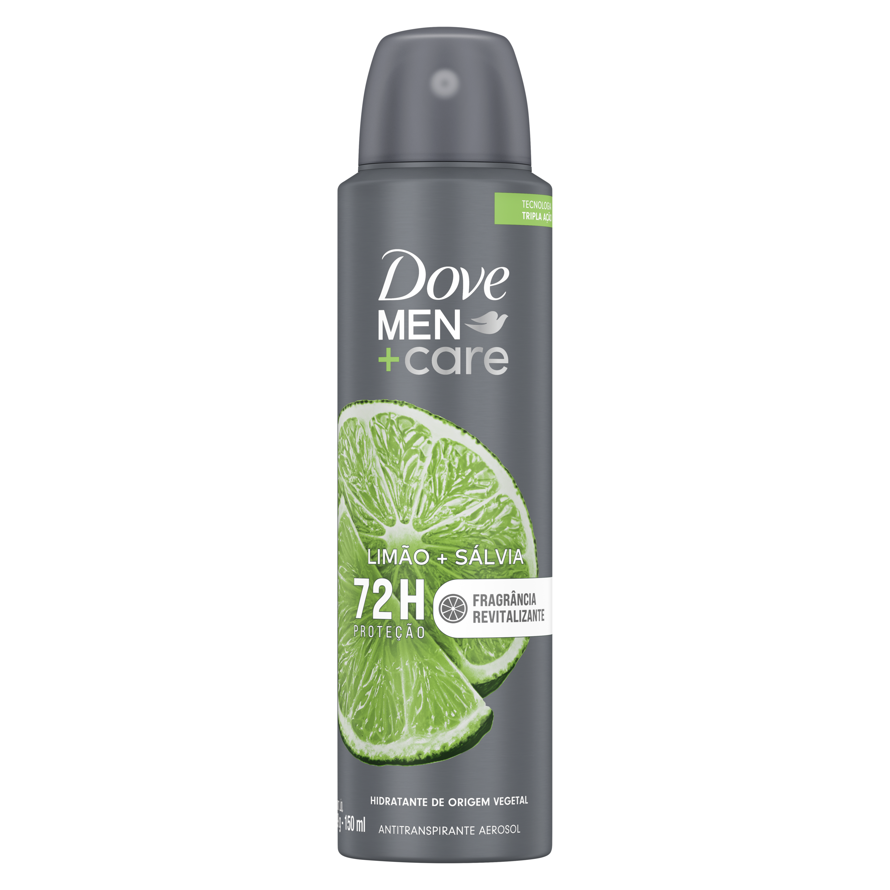 Desodorante Antitranspirante Aerosol Dove Men+Care Limão + Salvia 150ml