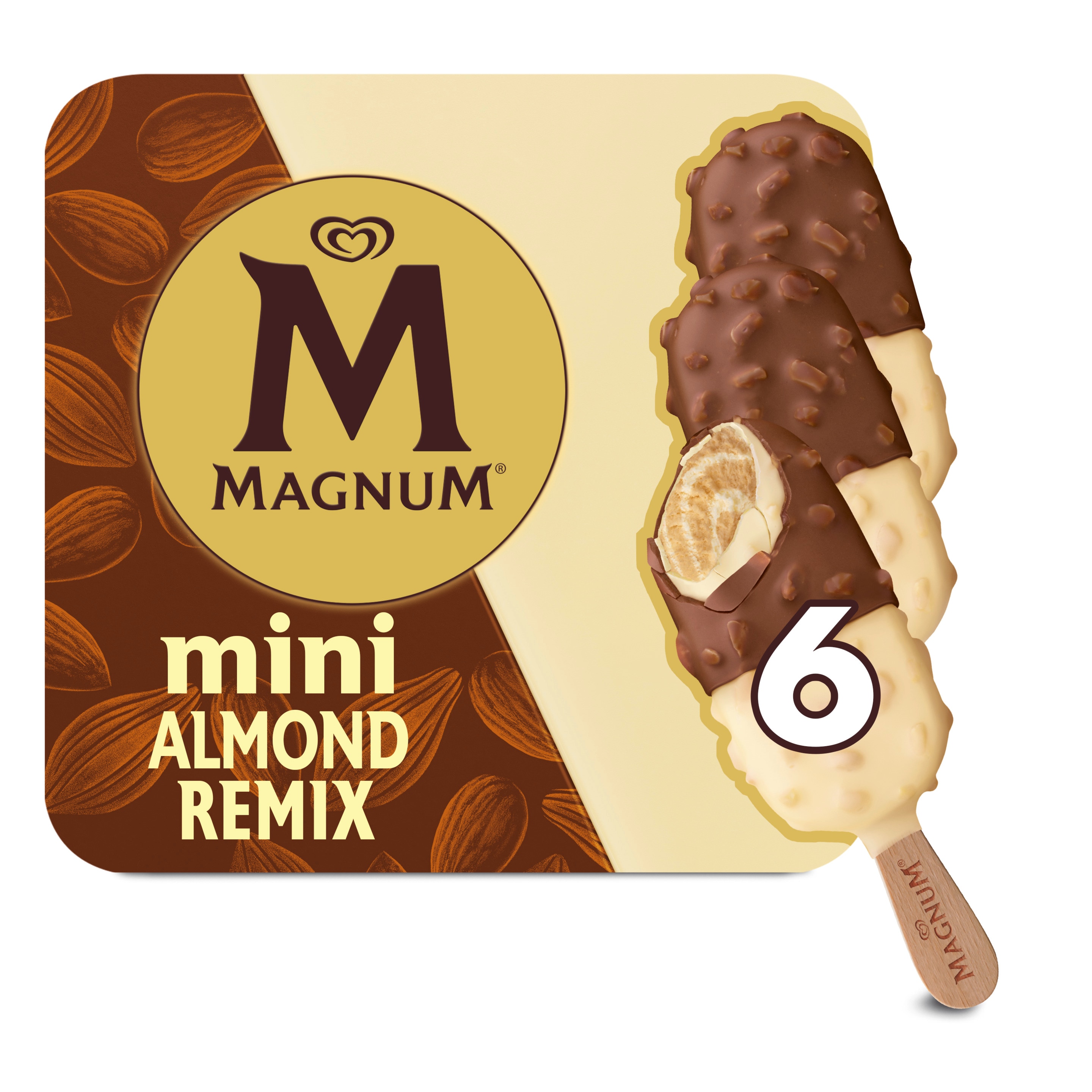 Magnum Mini Almendrado Remix x6