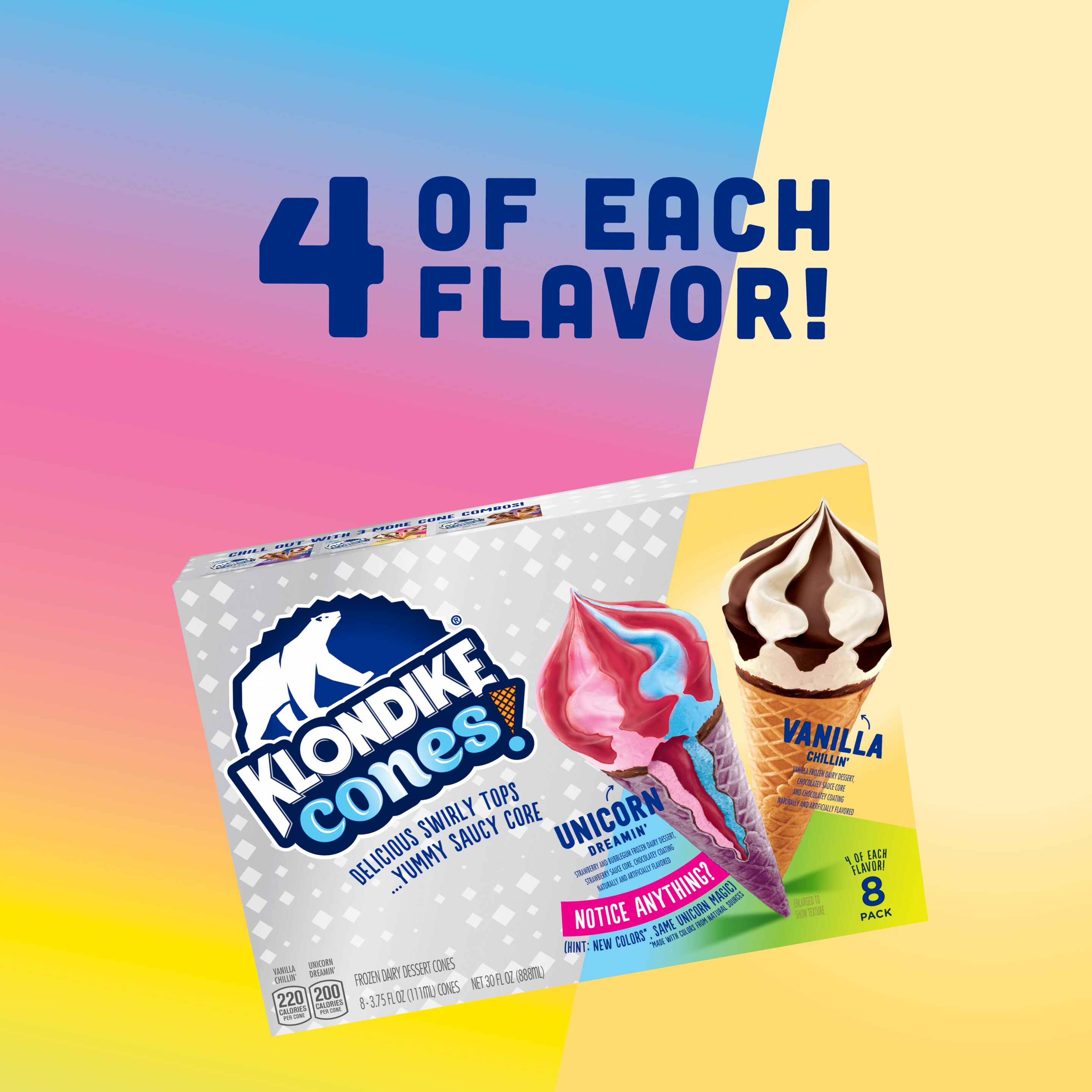 Unicorn Dreamin’ & Vanilla Chillin' Cones