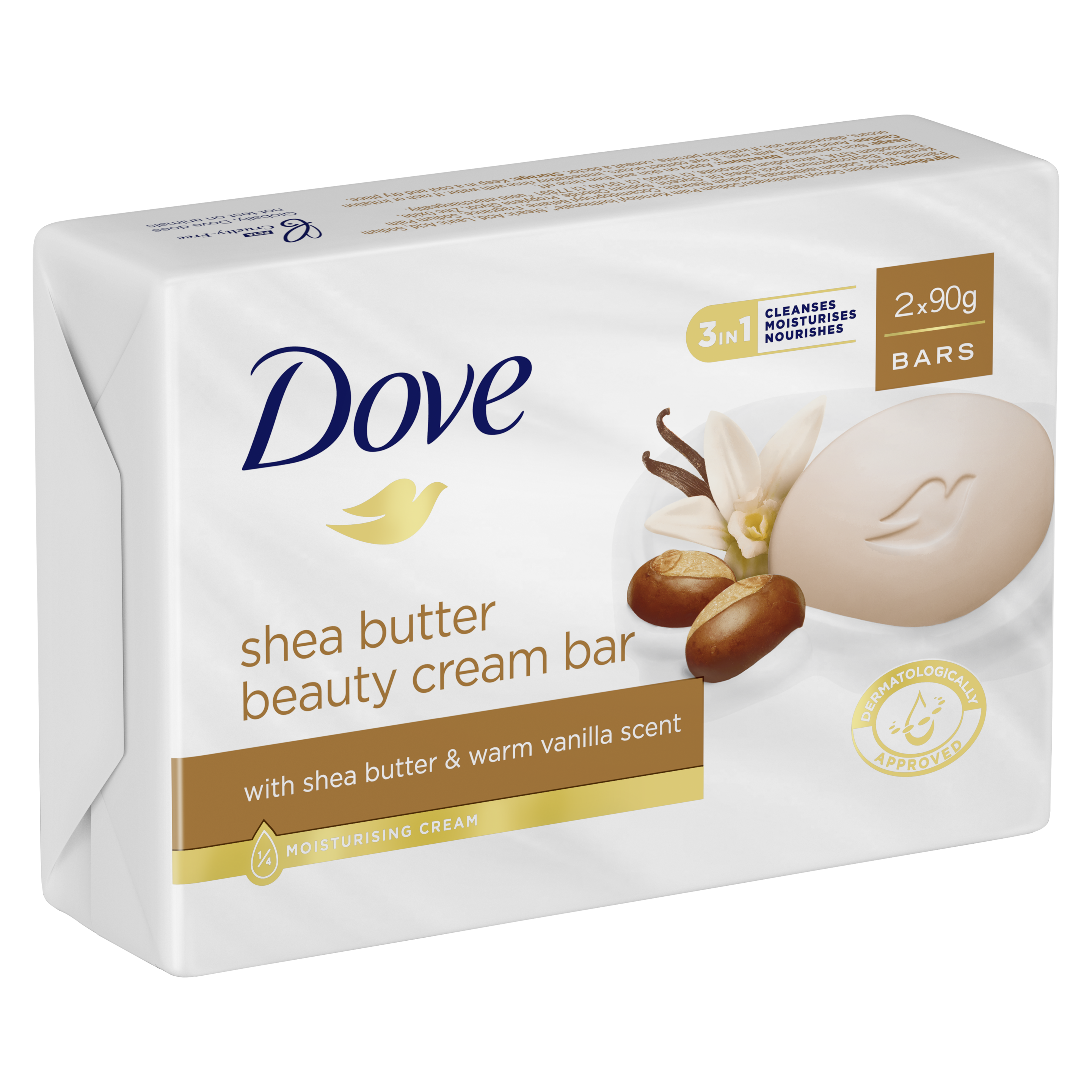 Shea Butter Beauty Cream 2 Bars