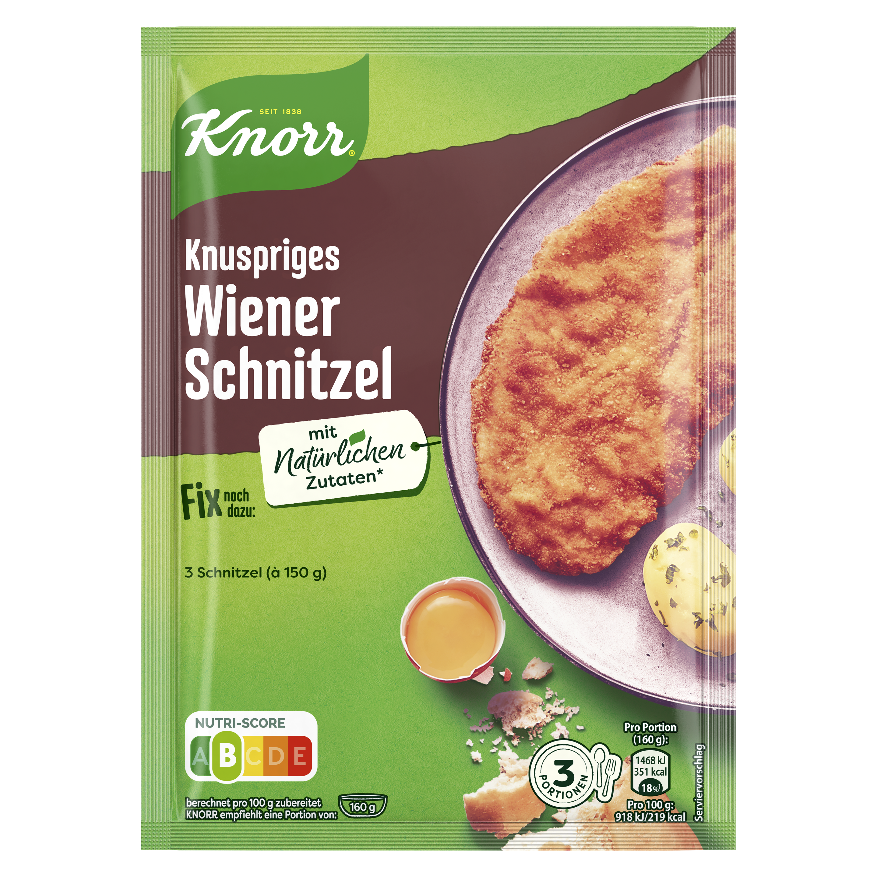 Knorr Fix knuspriges Wiener Schnitzel 90 g