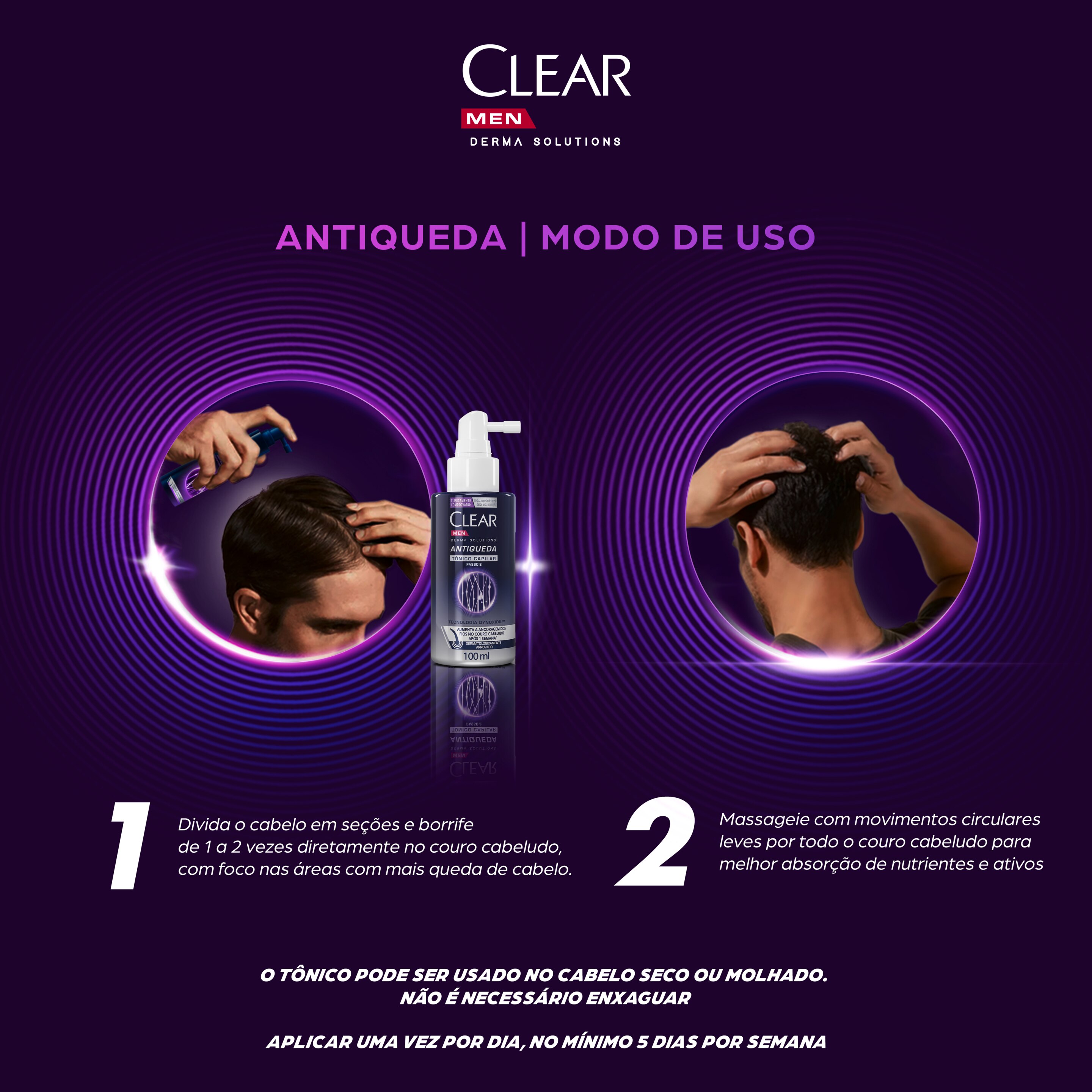 T Nico Clear Men Derma Solutions Antiqueda Clear