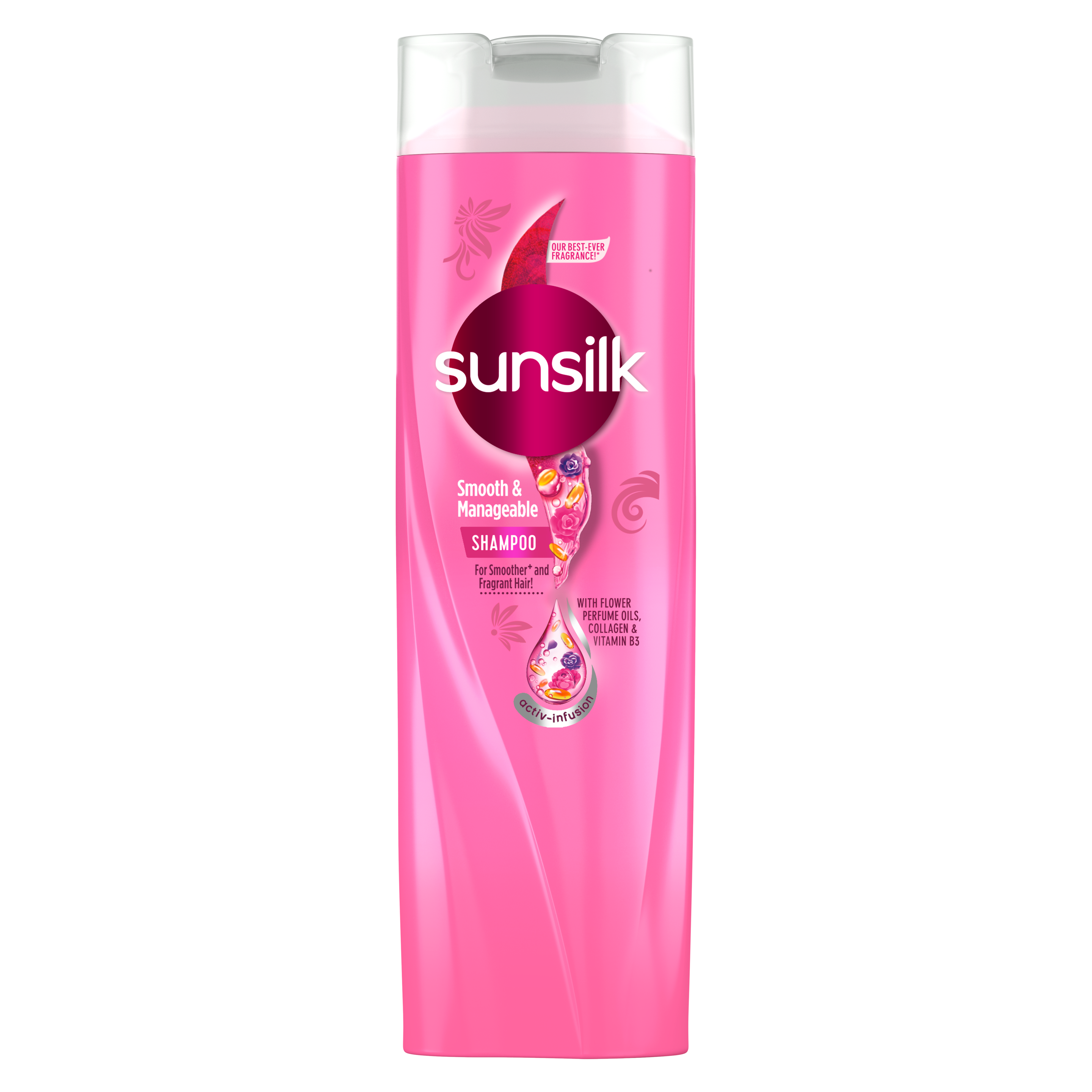 NEW Sunsilk Pink Smooth & Manageable350ML