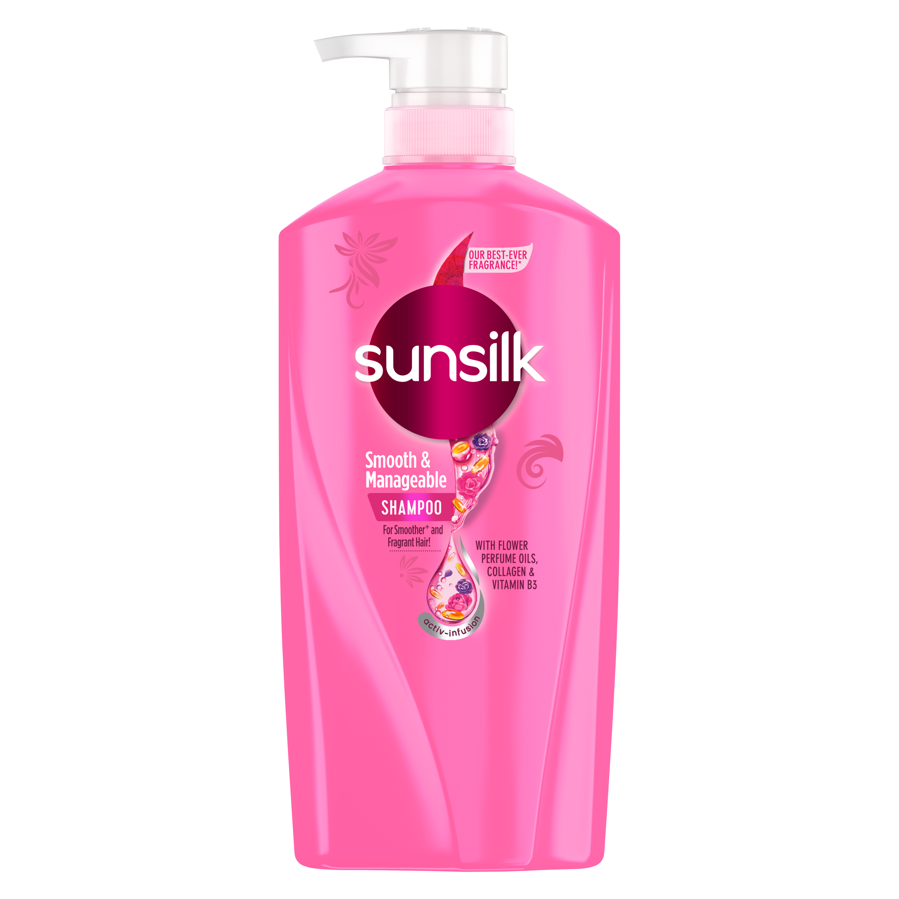 NEW Sunsilk Pink Smooth & Manageable 650ML