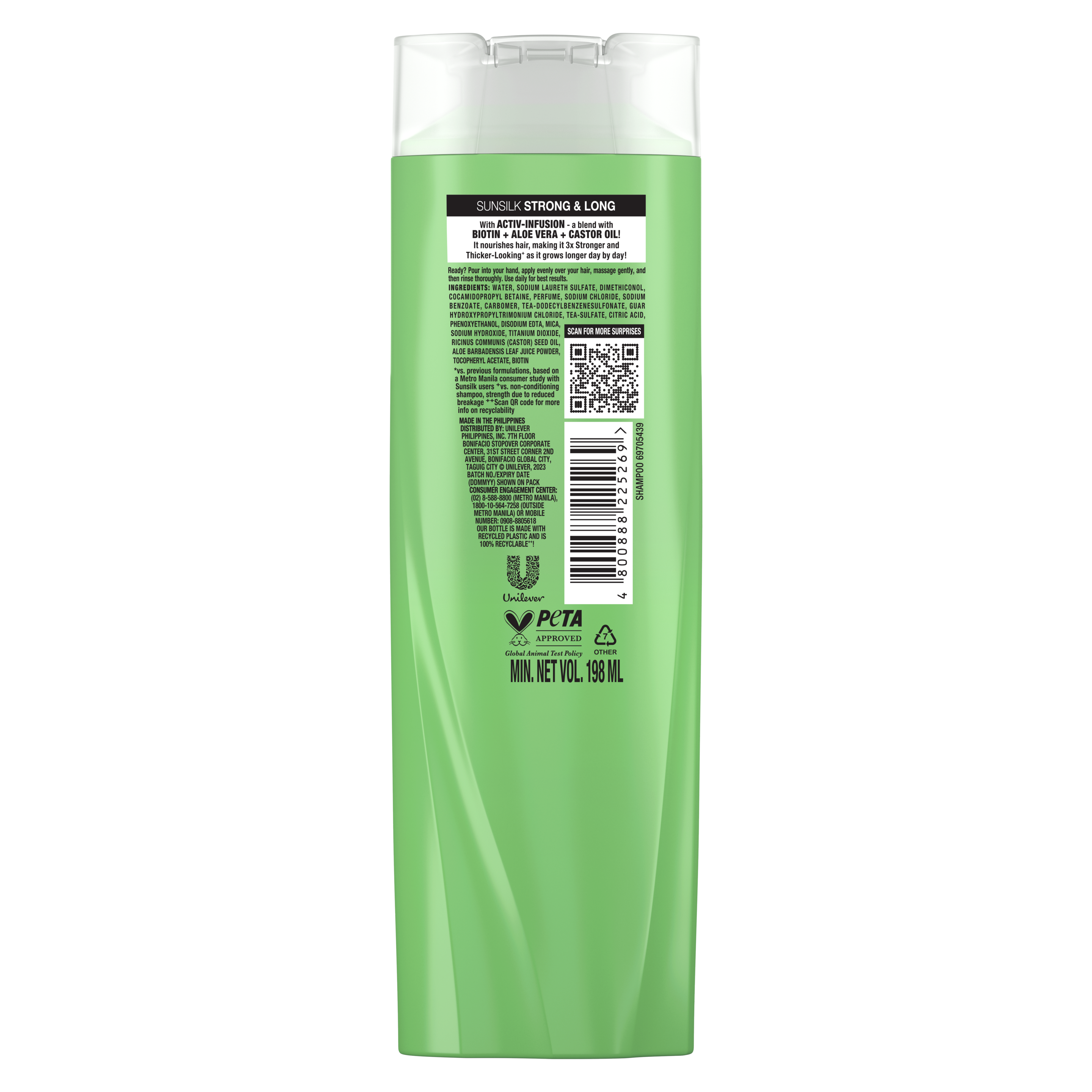 New Sunsilk Green Strong & Long 180ML