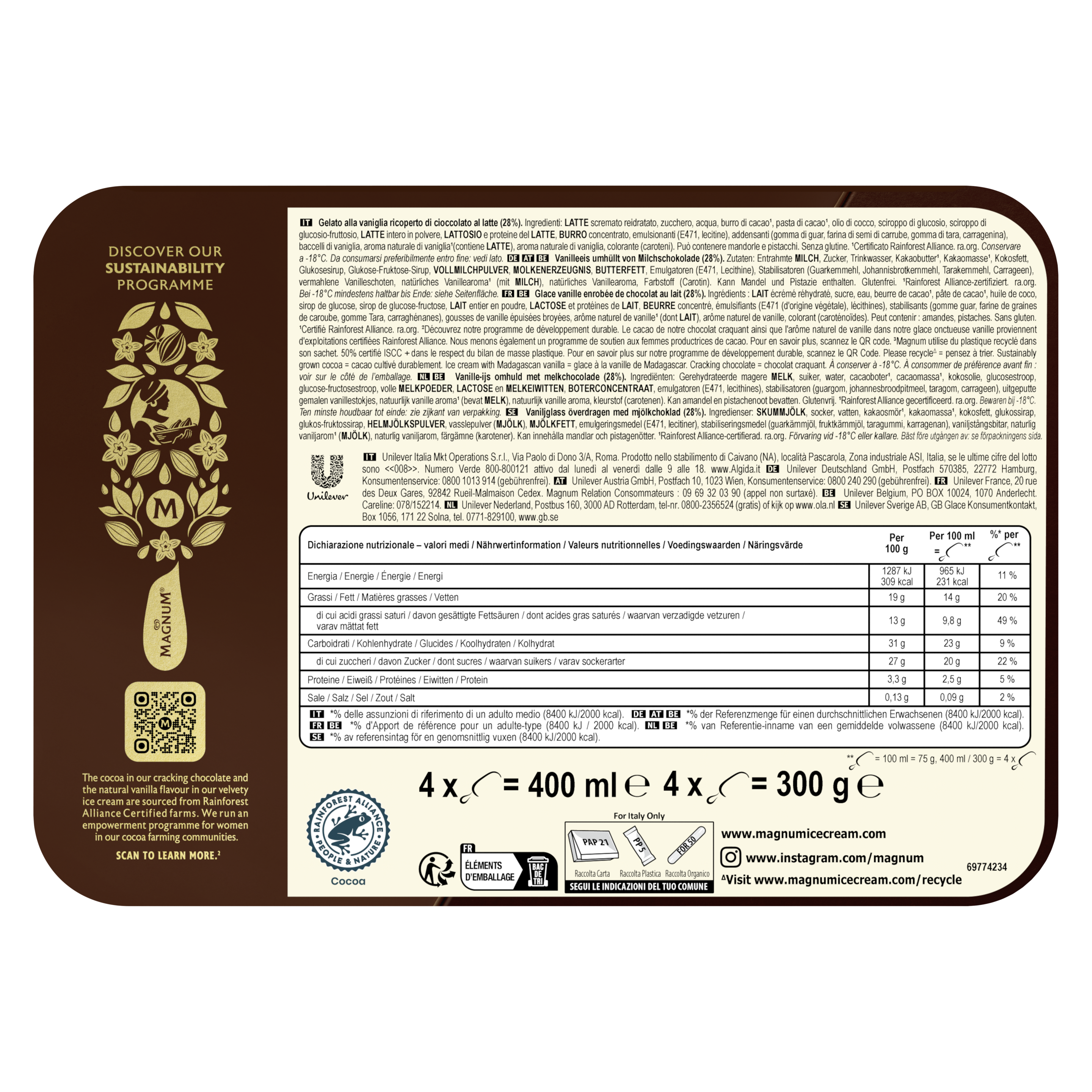 Magnum Bâtonnet Classic