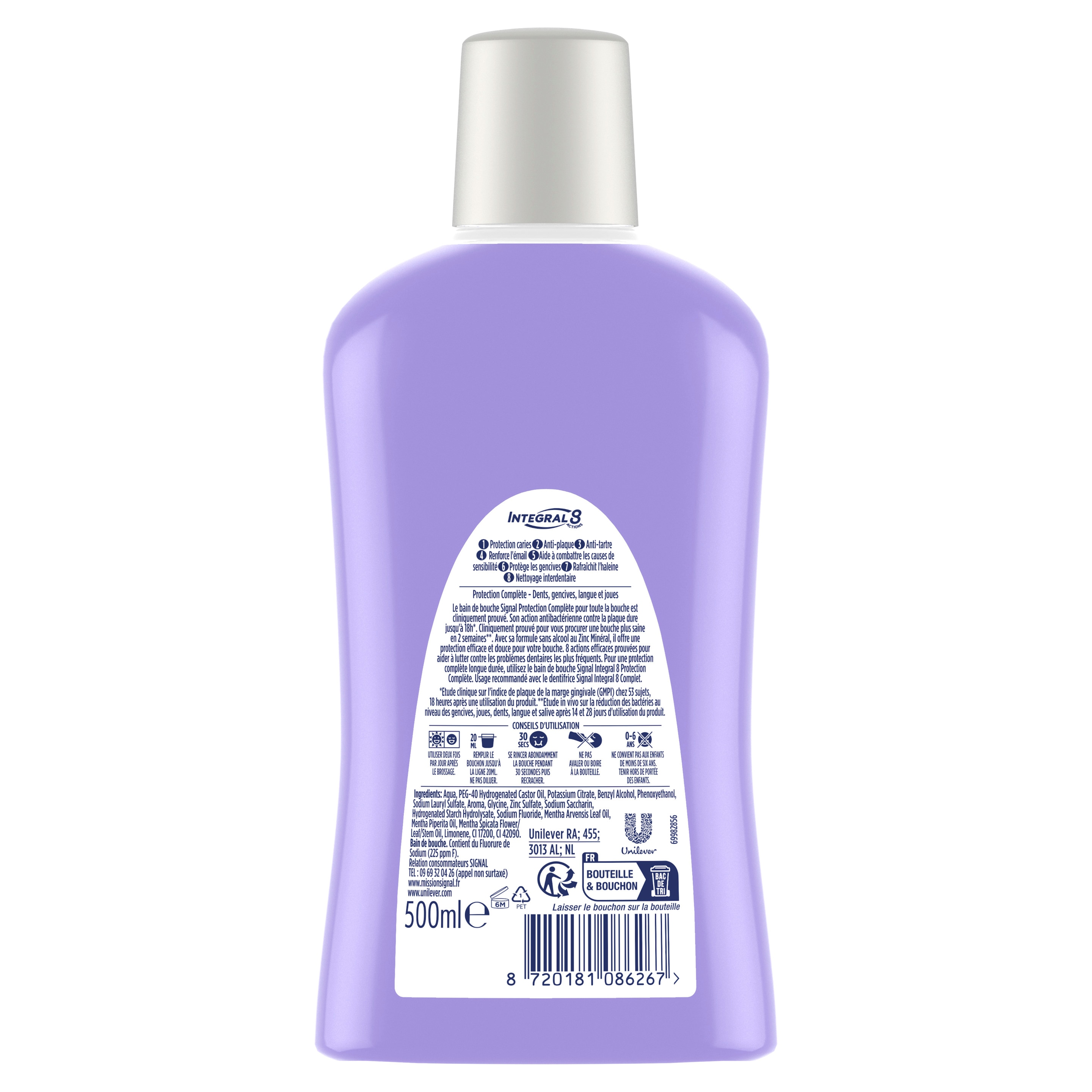 Signal Bain de Bouche Integral 8 Complet 500ml