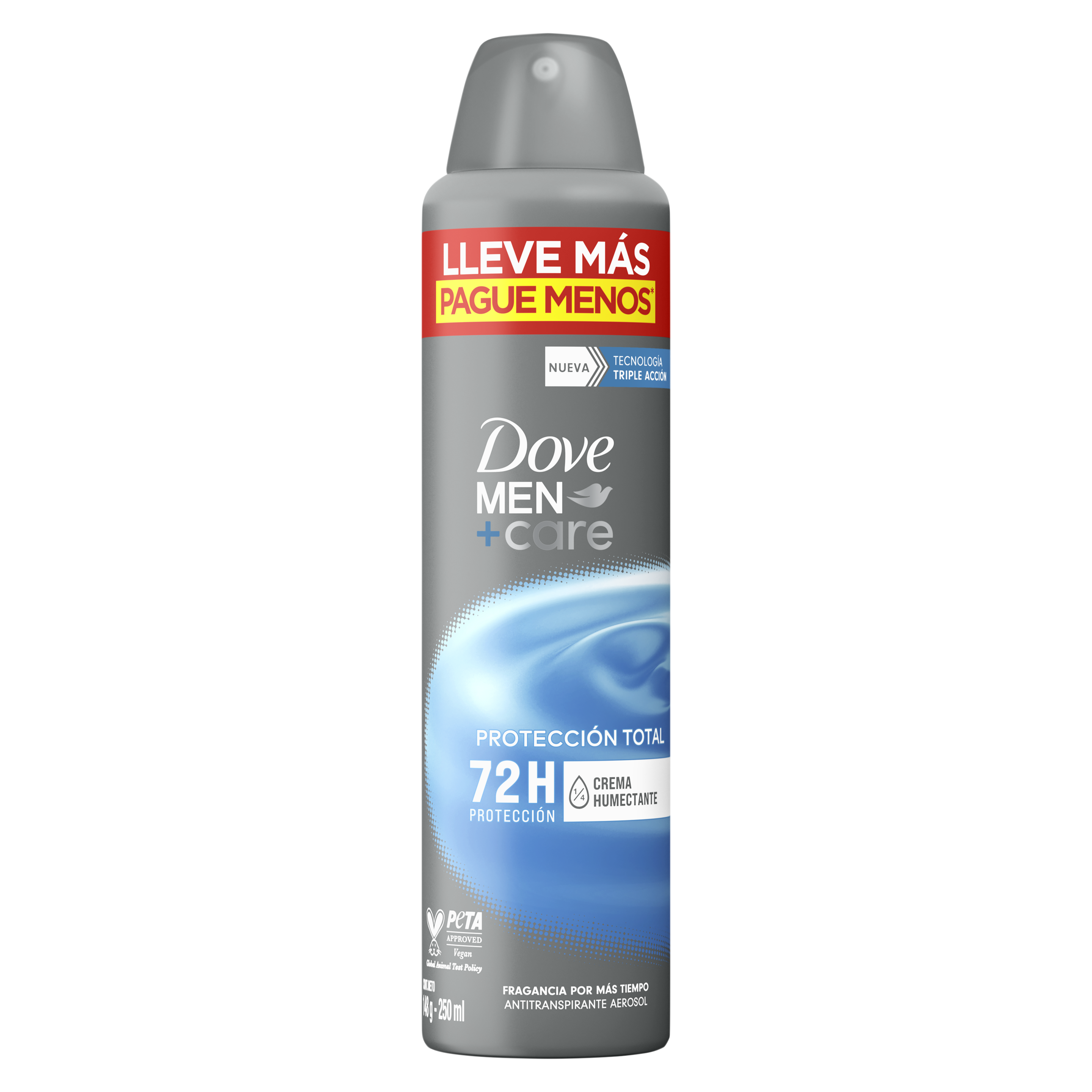 Antitranspirante en aerosol Dove Men+Care Protección Total 250ml