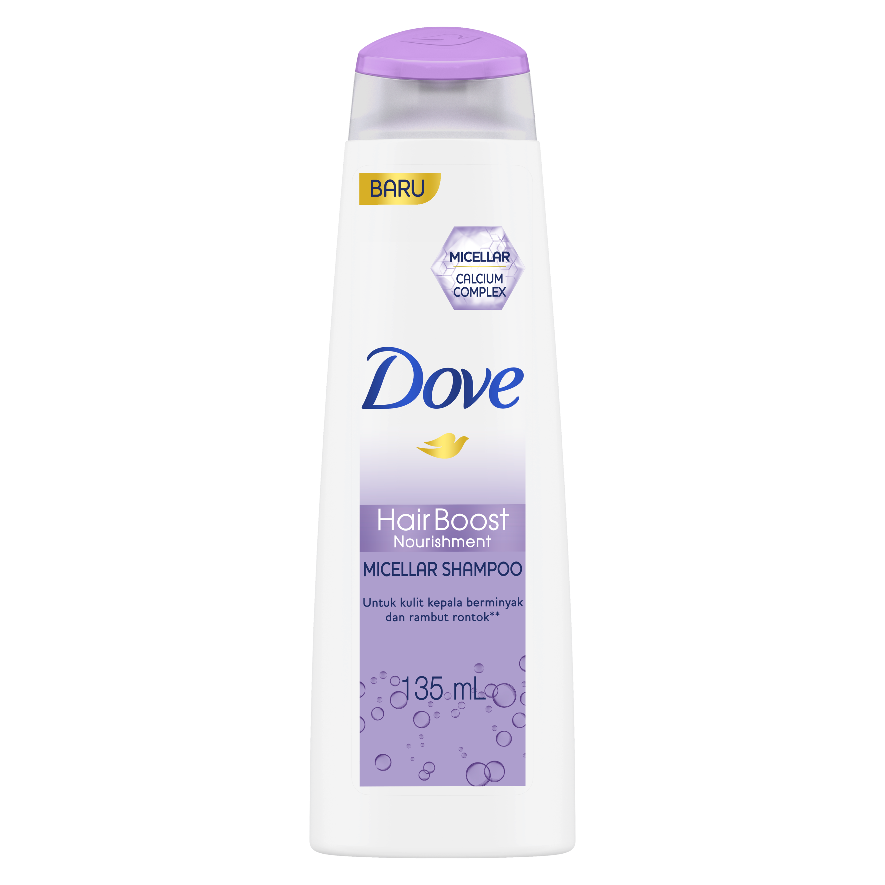 DOVE SHAMPOO MICELLAR HAIR BOOST 24X135ML