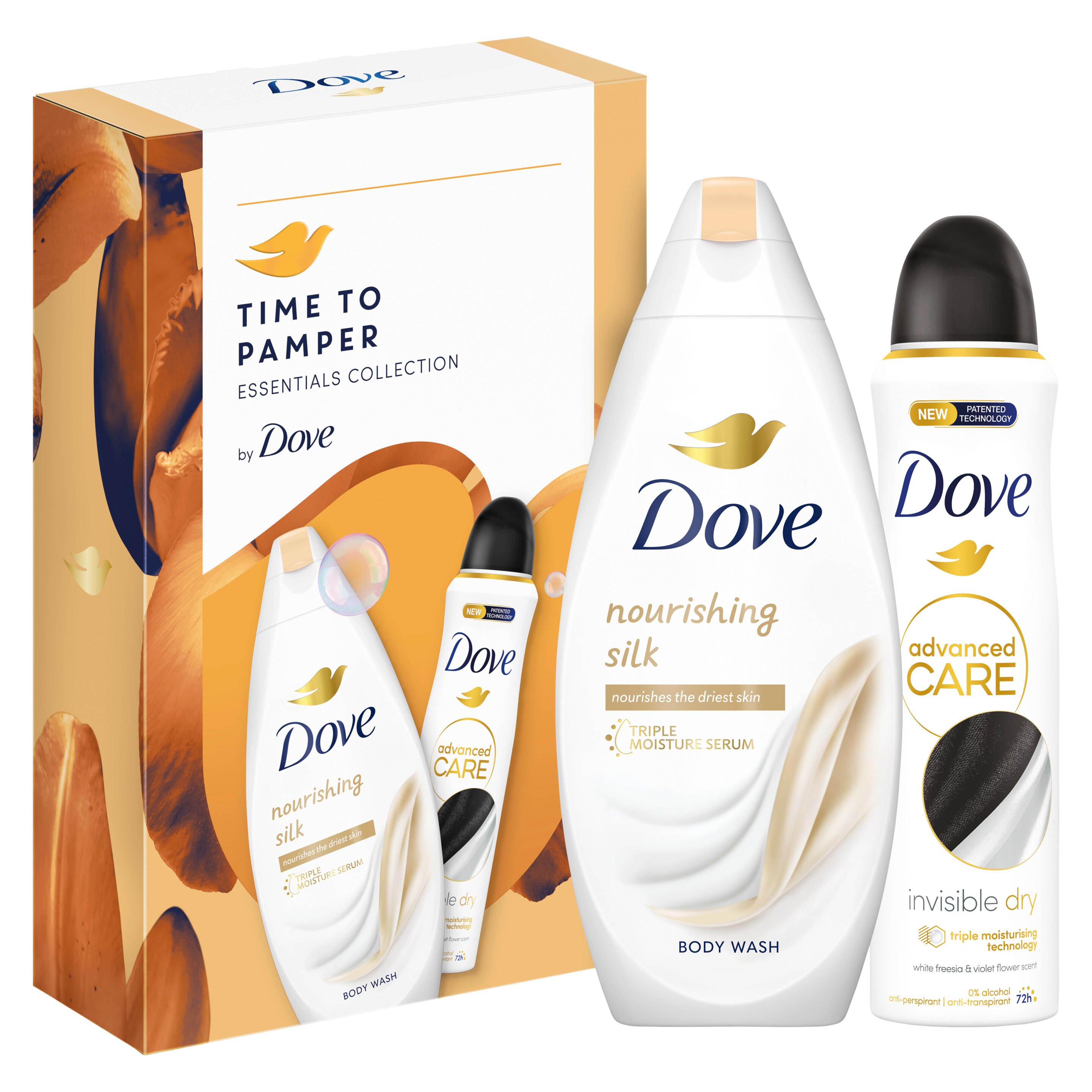 DOVE NOURISHING SILK AJÁNDÉKCSOMAG