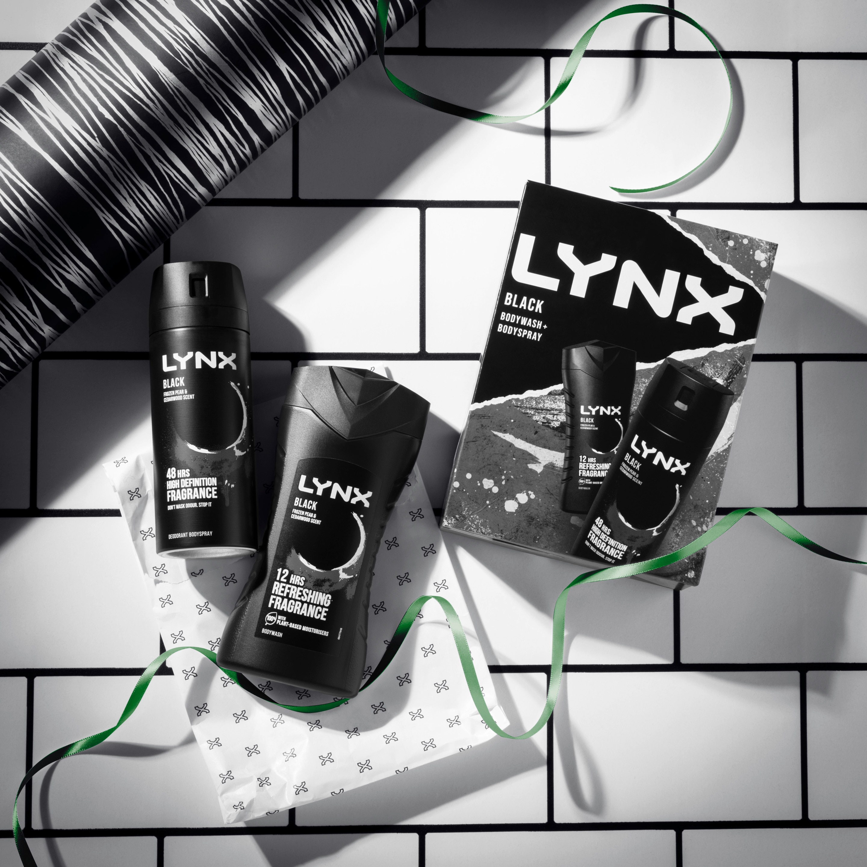 Lynx Black Duo Gift Set 