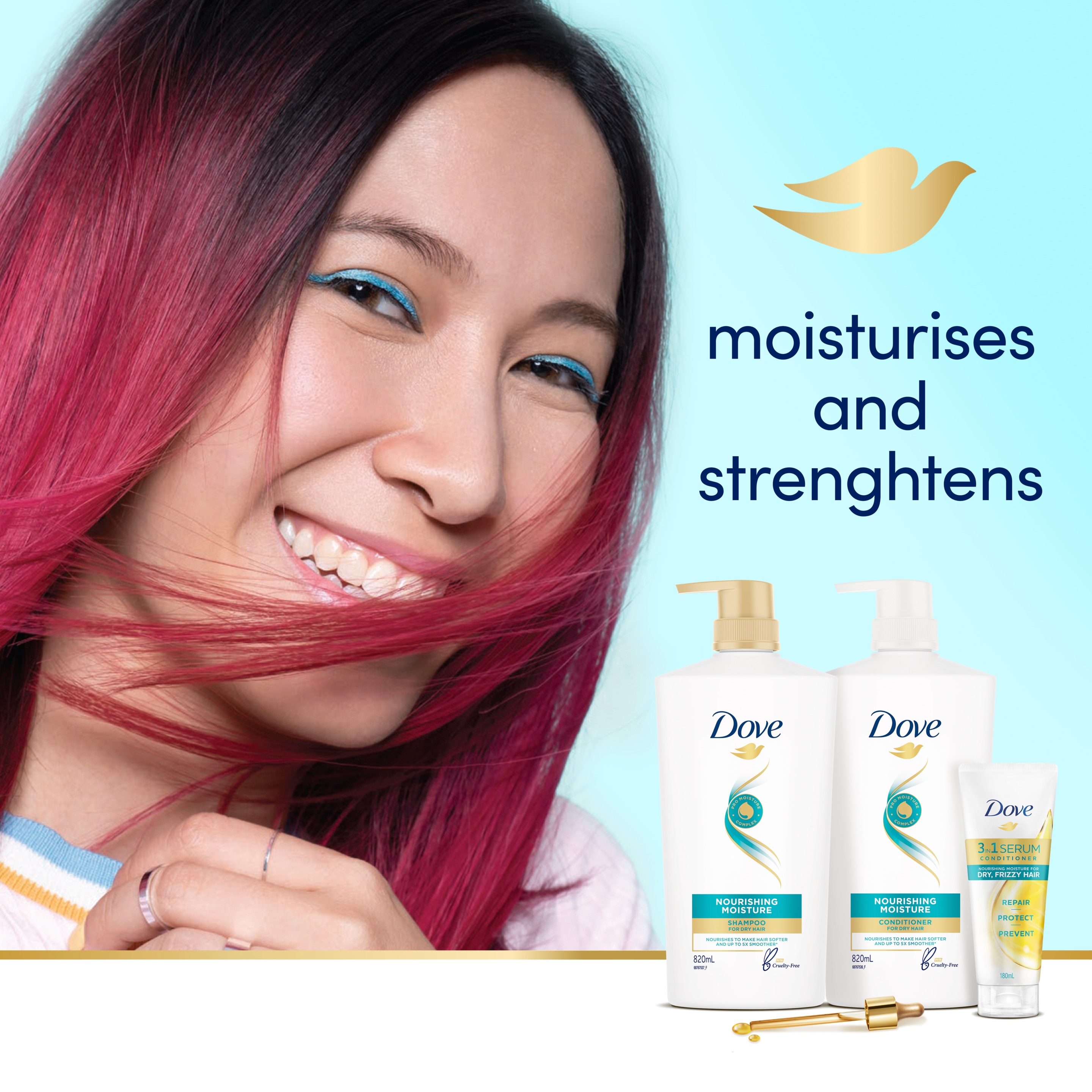 Nourishing Moisture Shampoo Dove