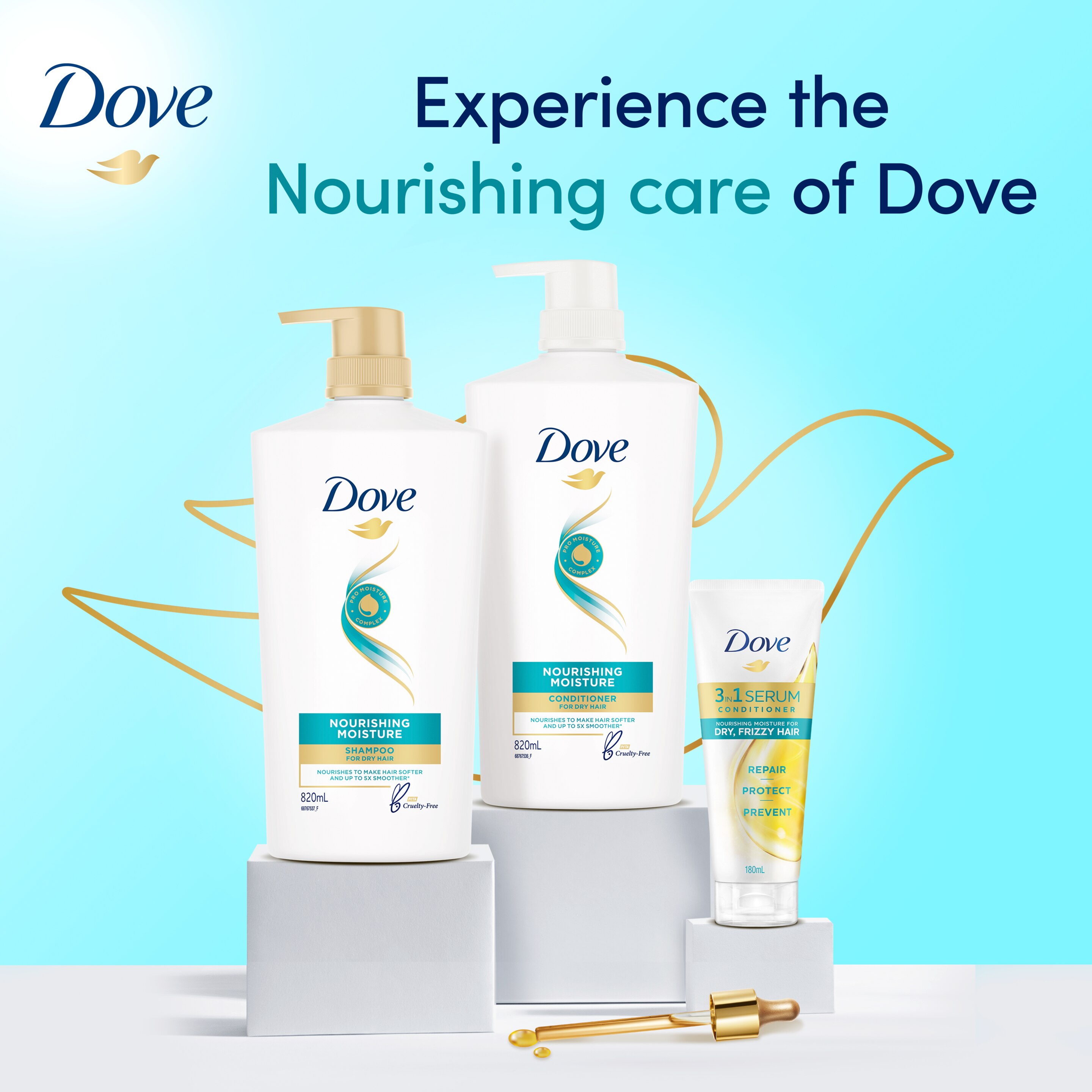 Nourishing Moisture Shampoo Dove