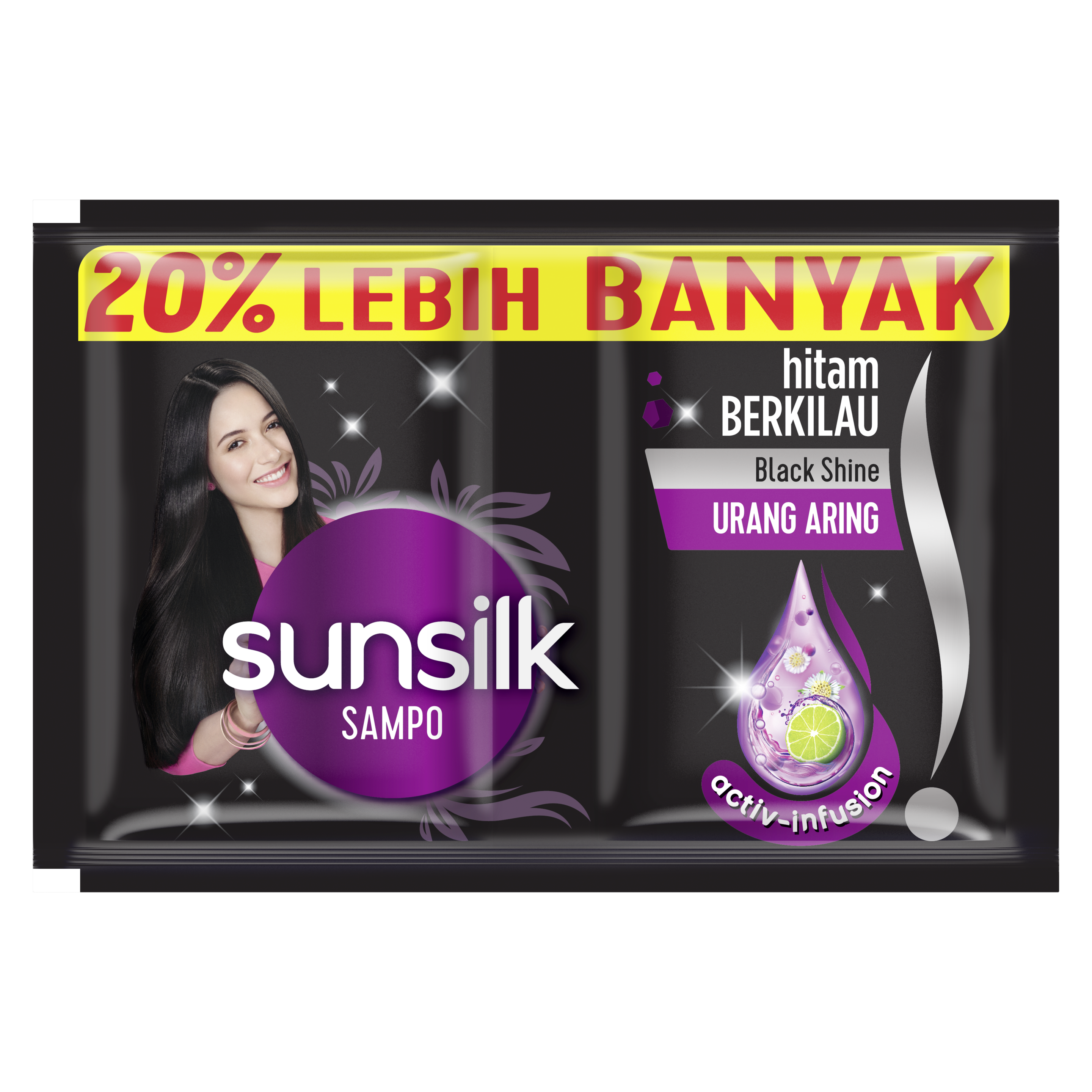 Sunsilk Black Shine Activ-Infusion Shampoo 9ml