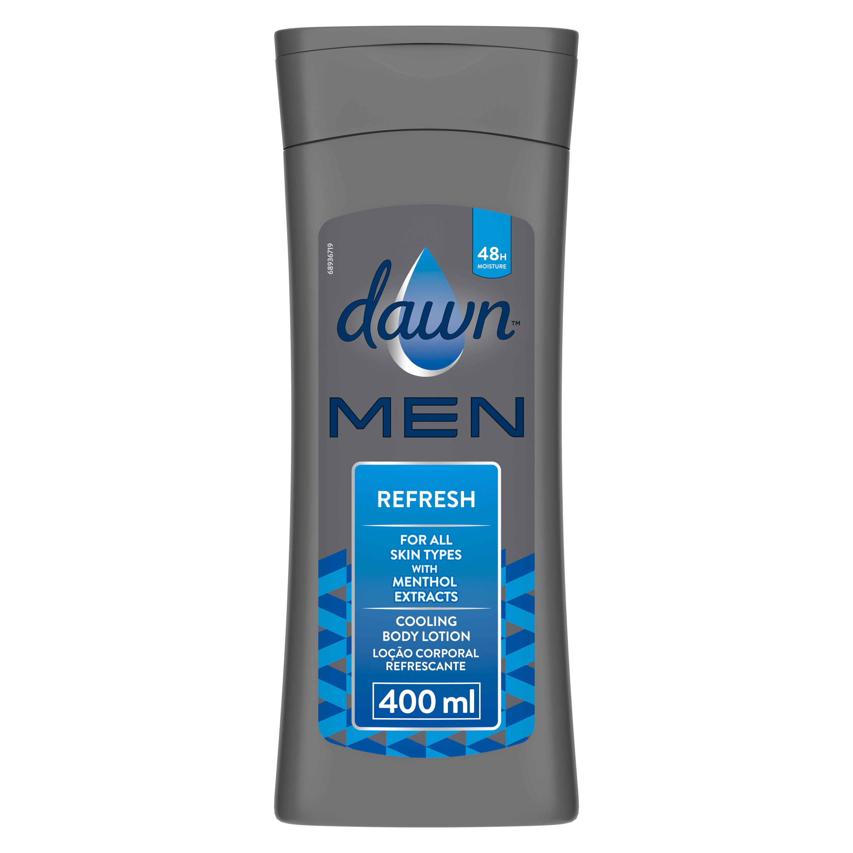 Dawn Men Refresh Cooling Body Lotion 400ml