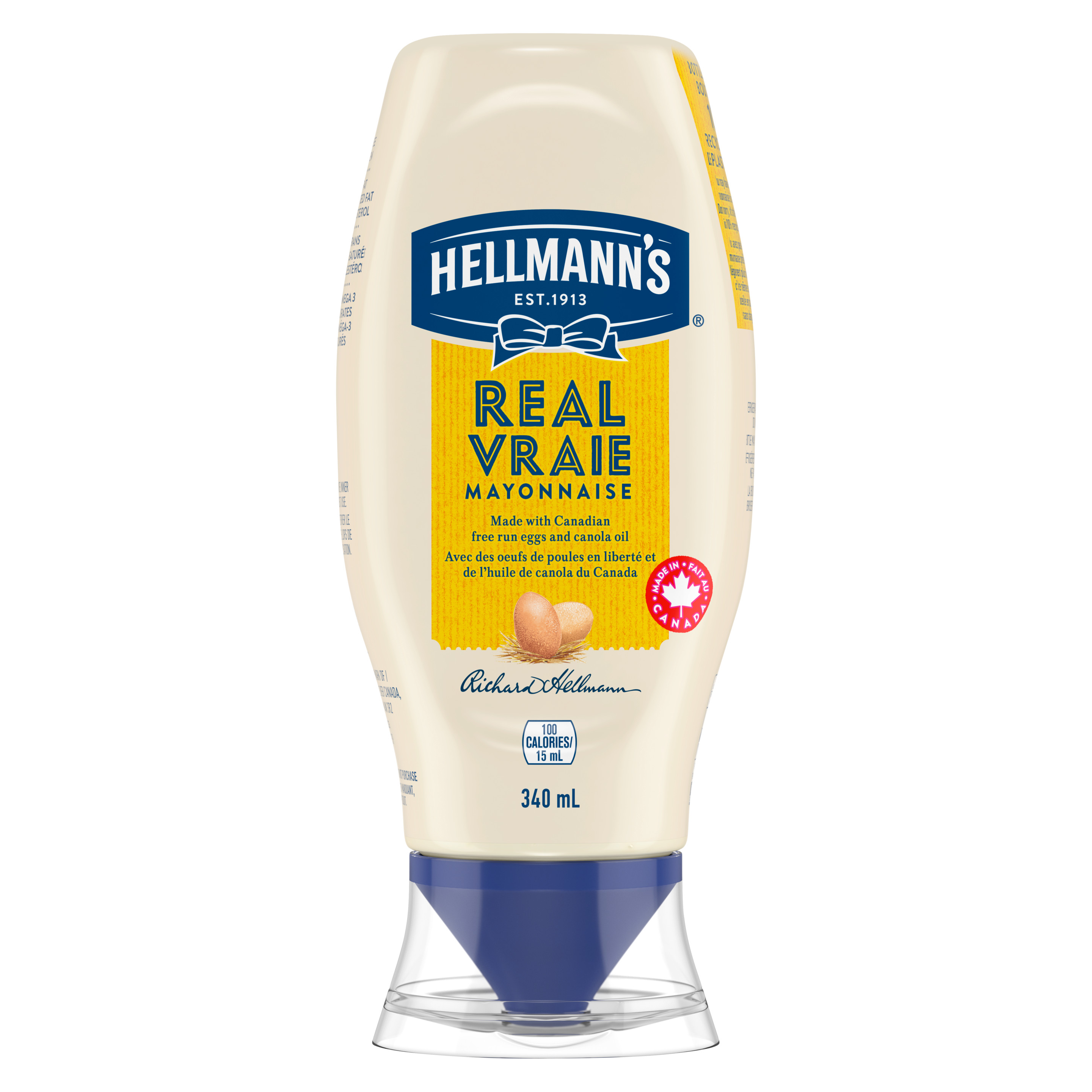 Mayonnaise Vraie Hellmann’s® 340mL