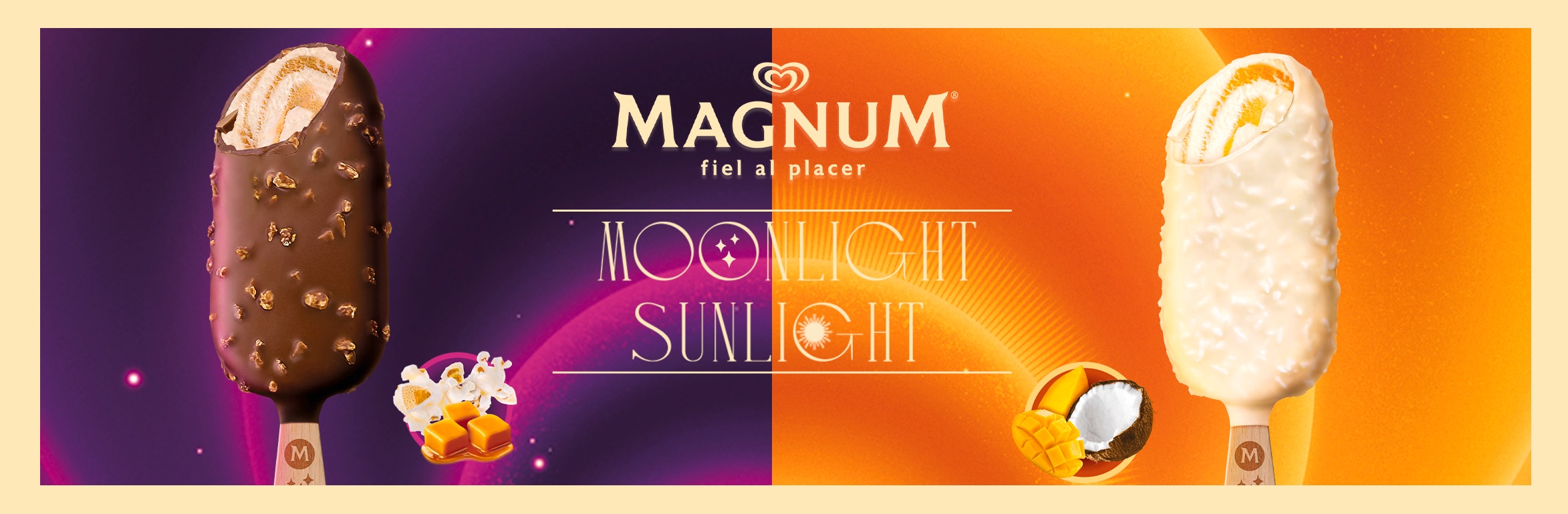 Conoce las nuevas paletas Magnum Moonlight y Sunlight