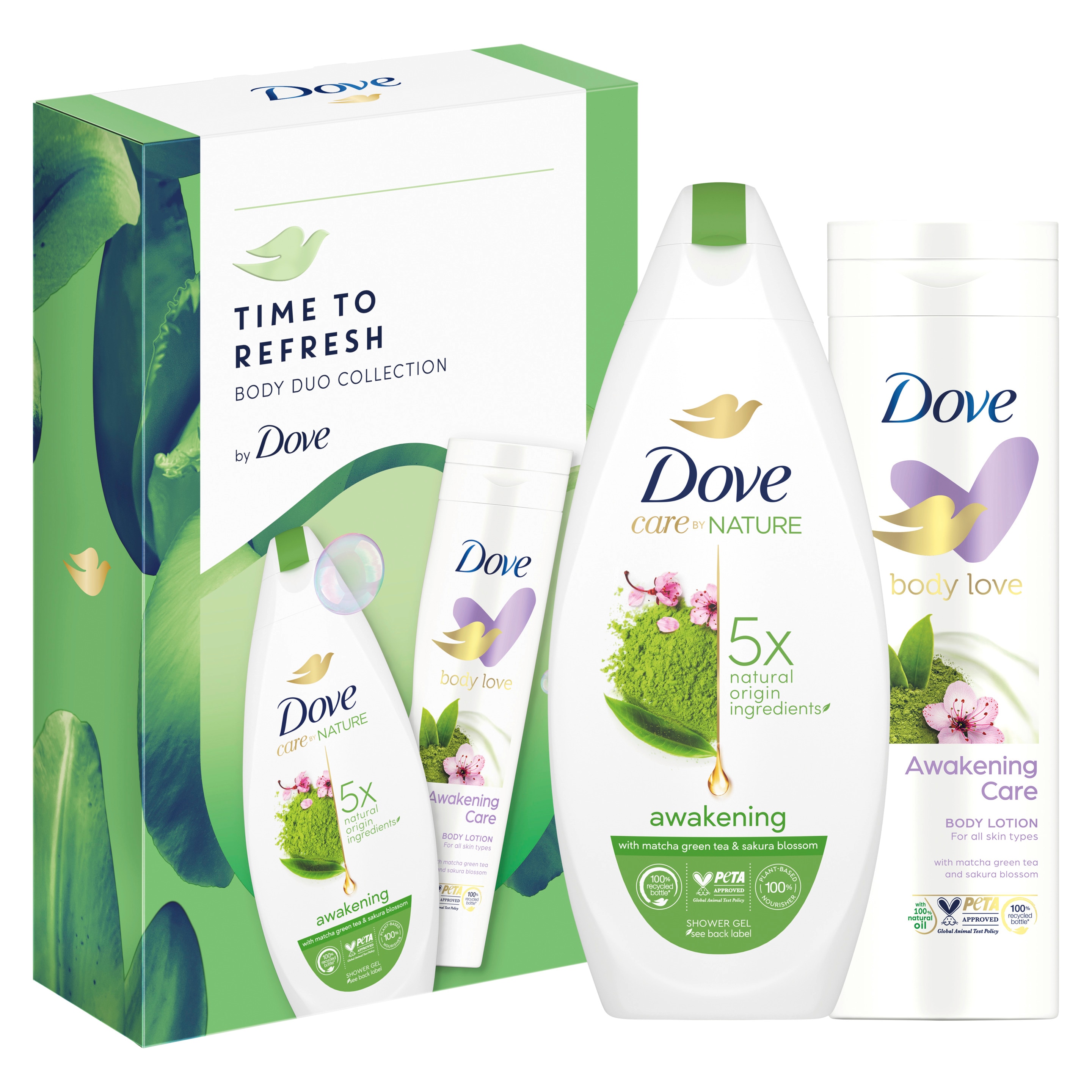 DOVE AWAKENING BŐRTÁPLÁLÓ AJÁNDÉKCSOMAG