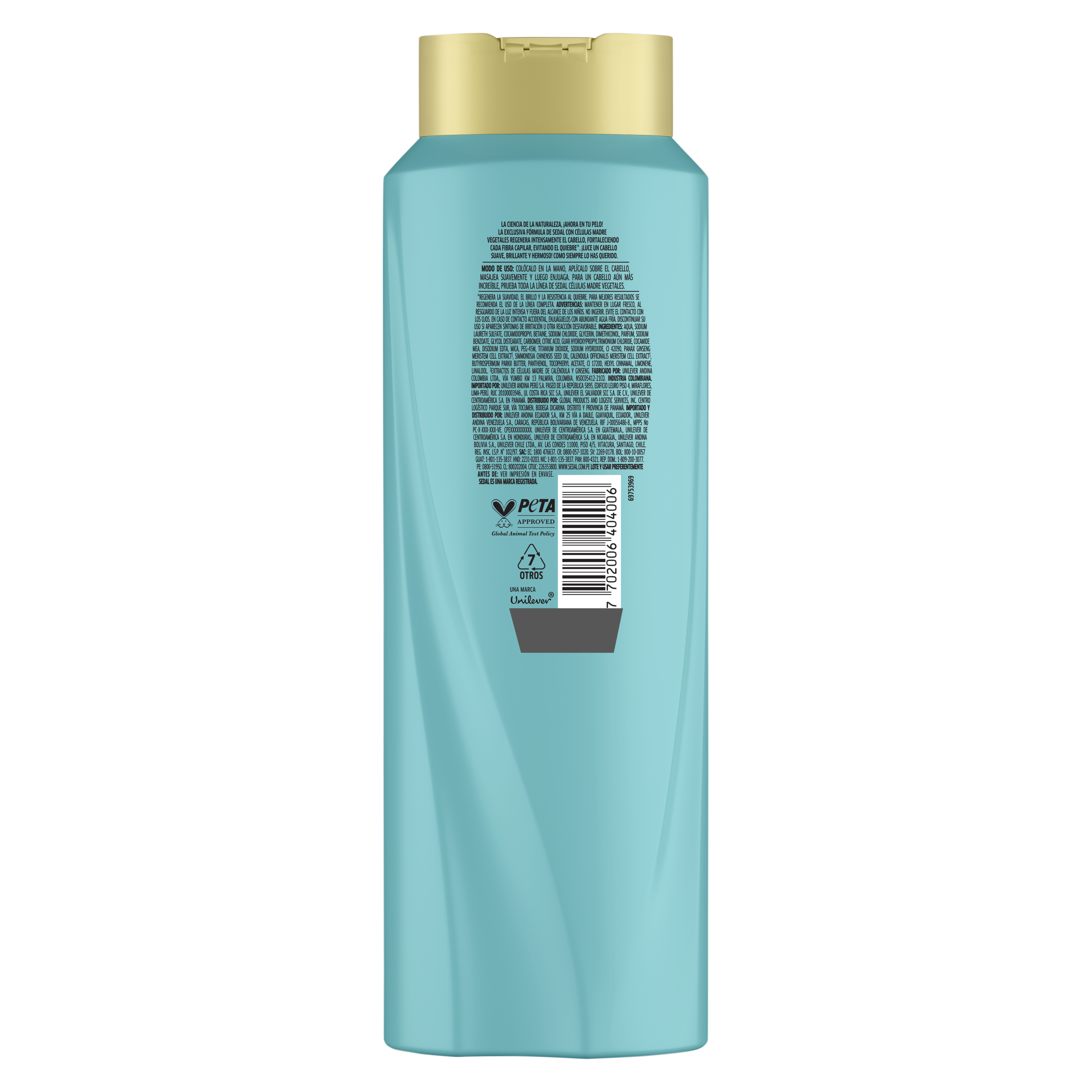 Sedal Células Madre Vegetales Shampoo