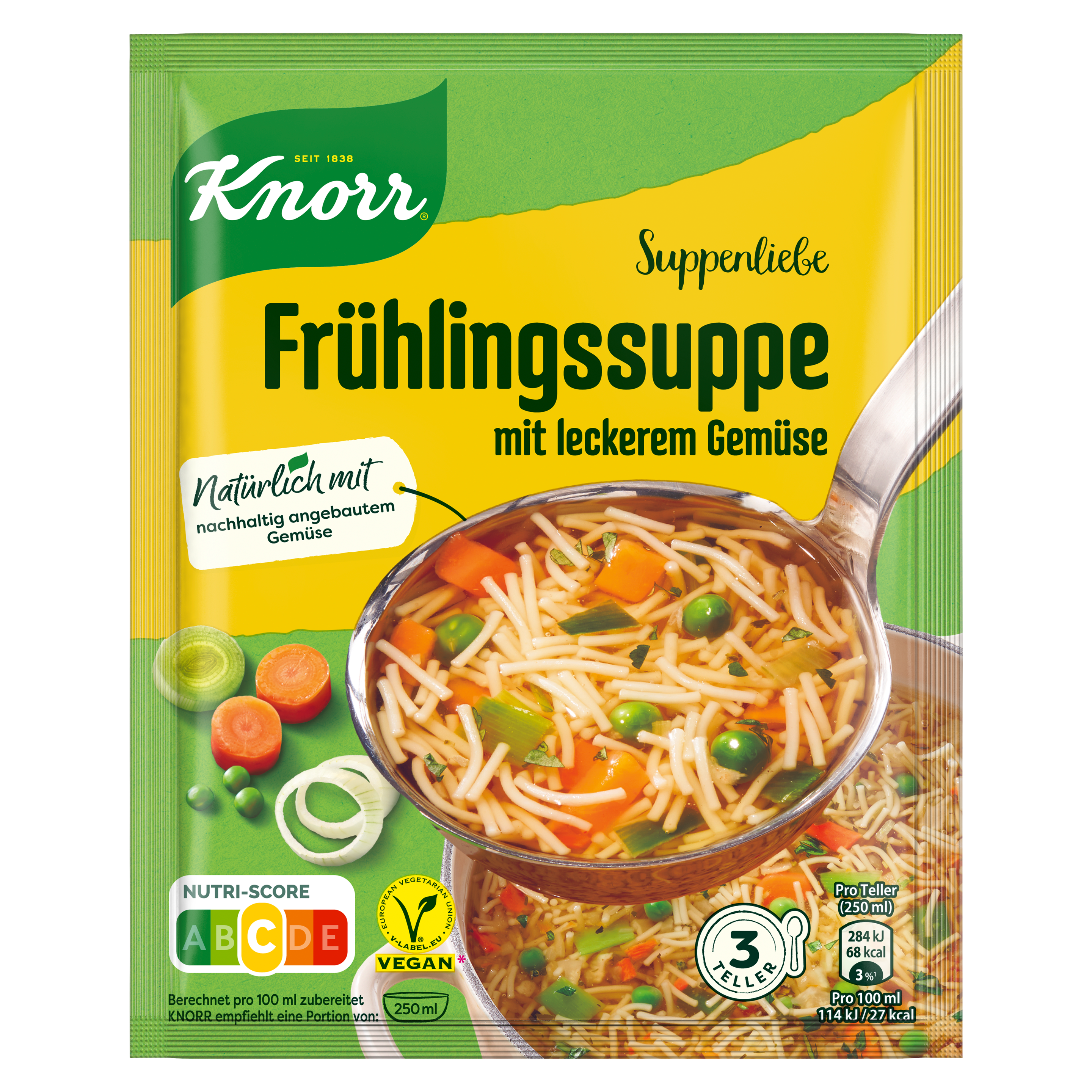 Knorr Suppenliebe Frühlingssuppe 750ml Beutel
