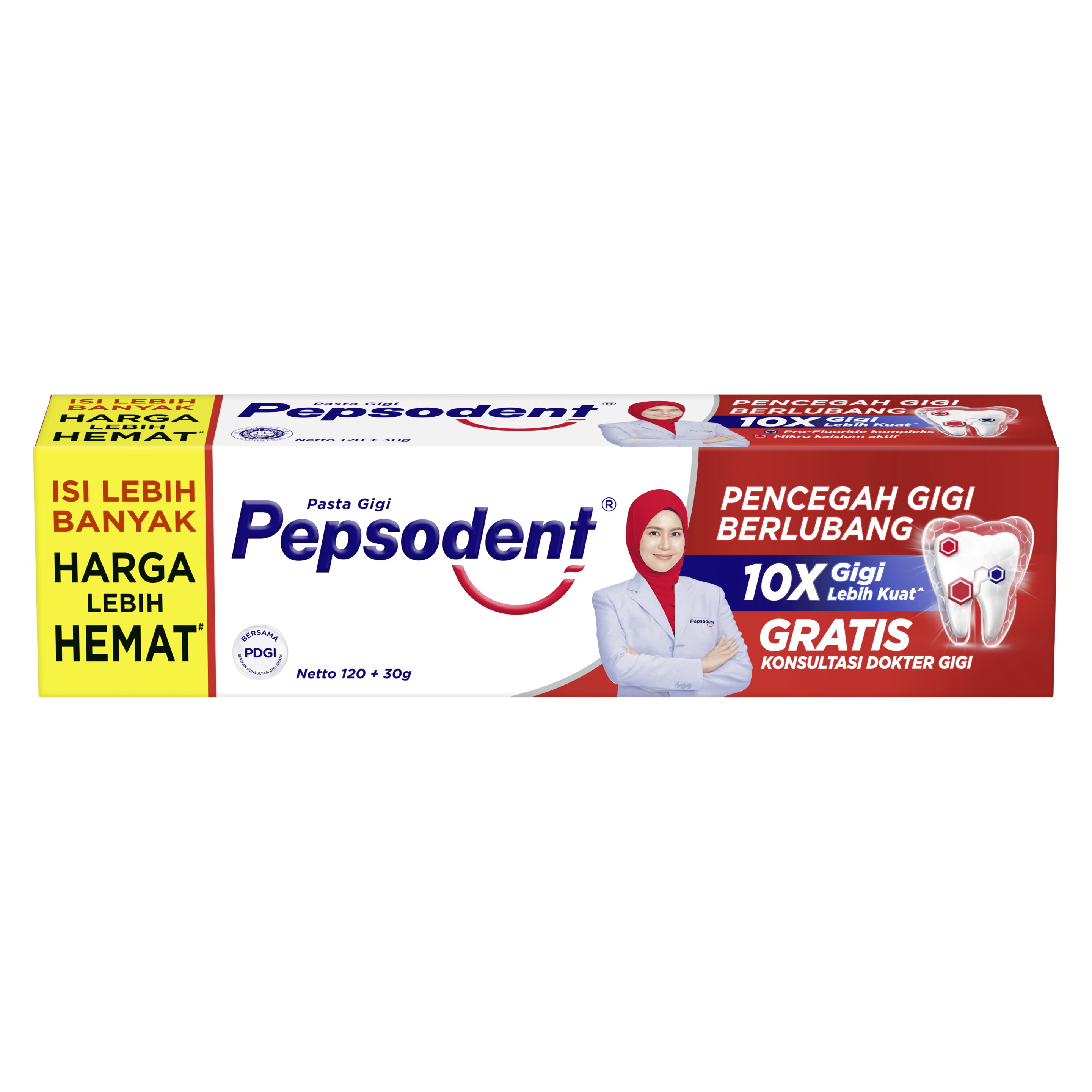 Pasta Gigi Pepsodent Pencegah Gigi Berlubang 150G