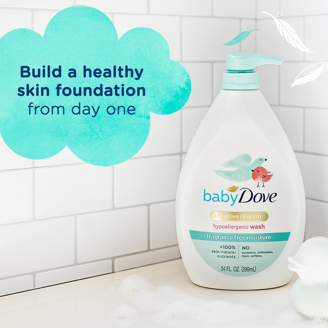 Fragrance Free Moisture Hypoallergenic Wash