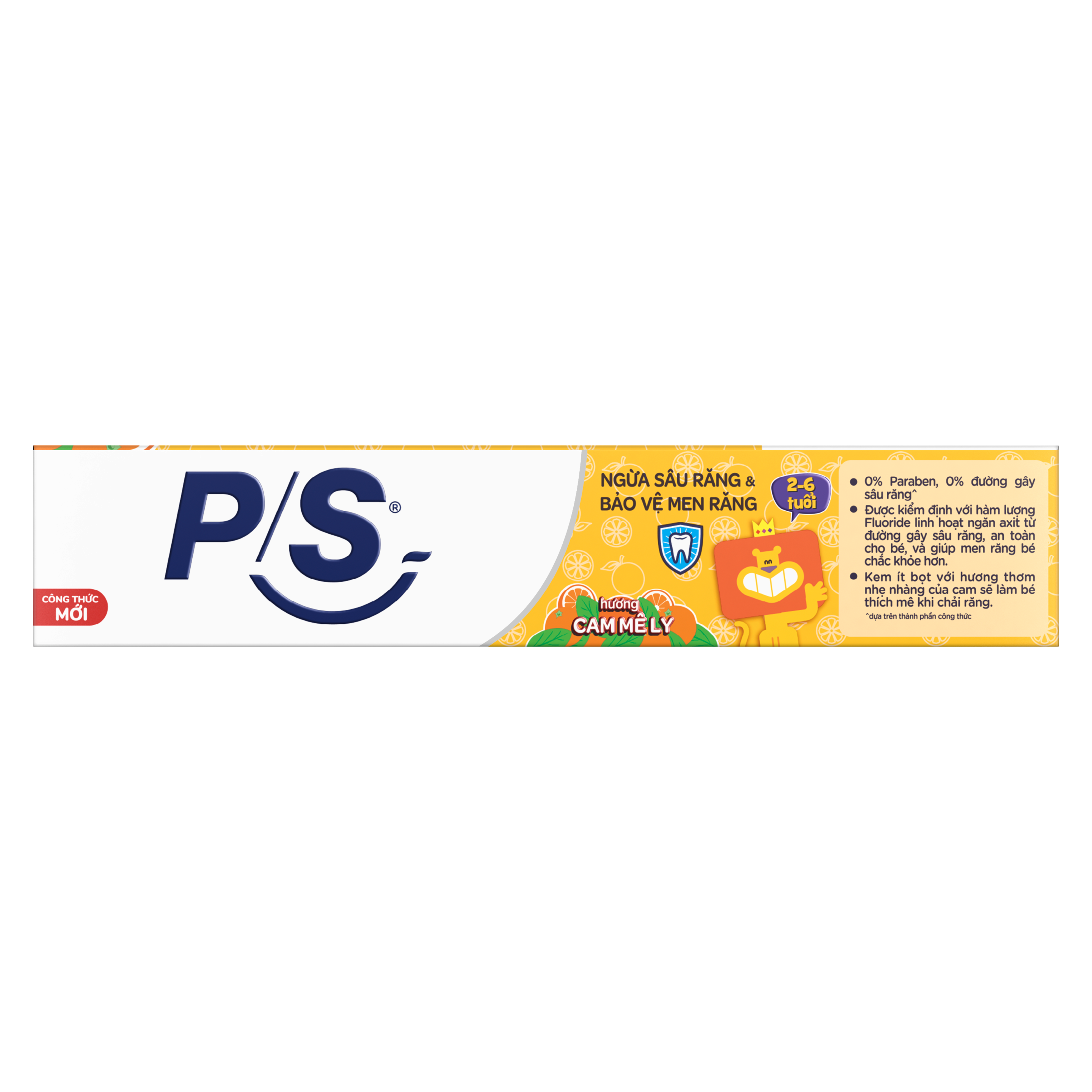 P/S Trẻ Em 2-6 tuổi Hương Cam Mê Ly