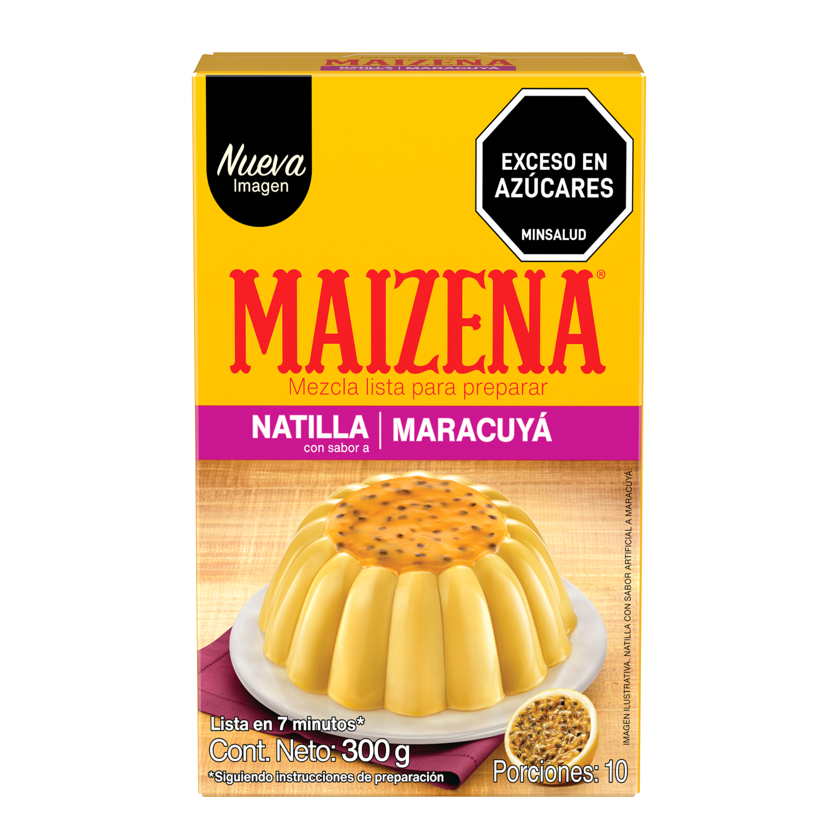 Natilla de maracuyá