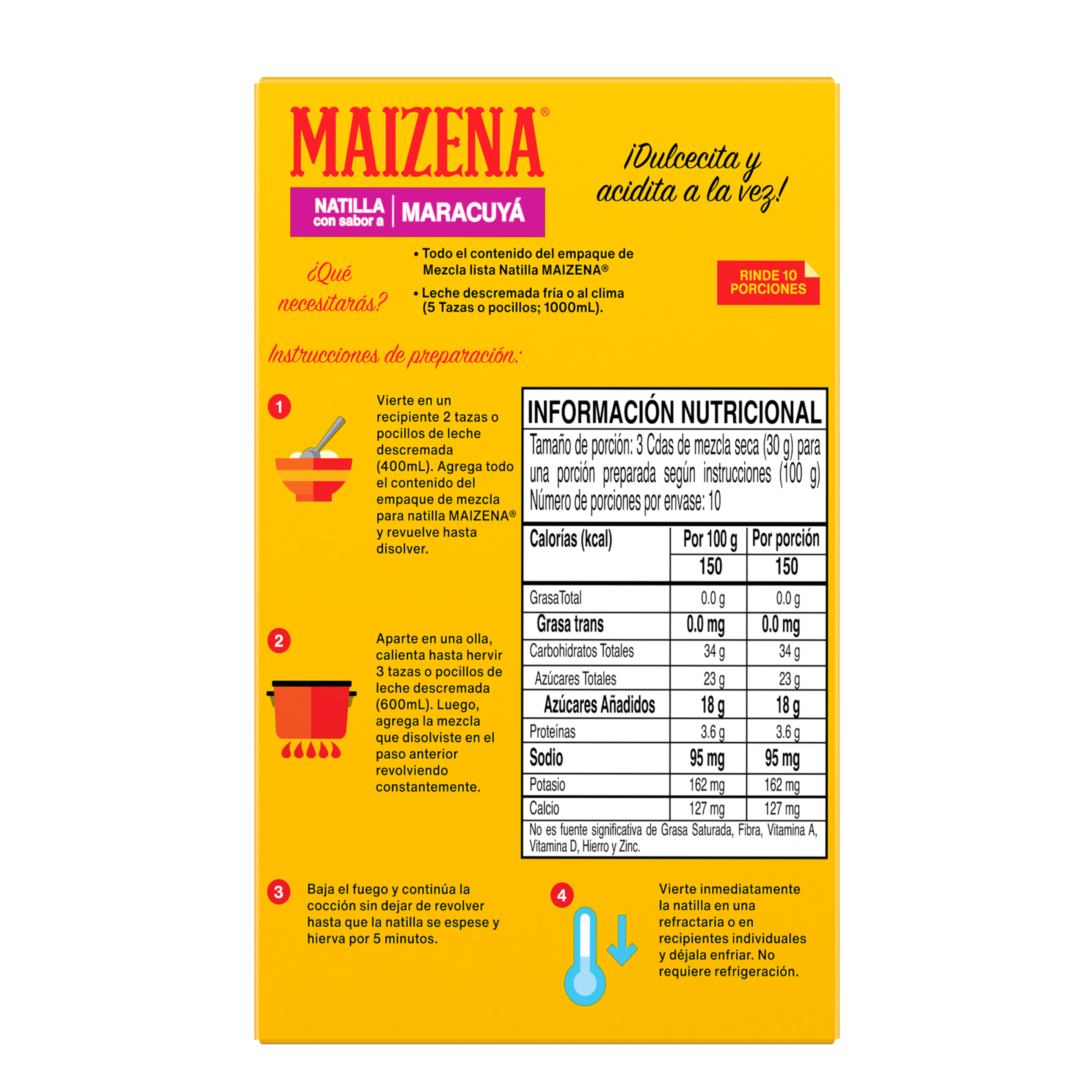 Maizena Natilla Maracuyá 300g