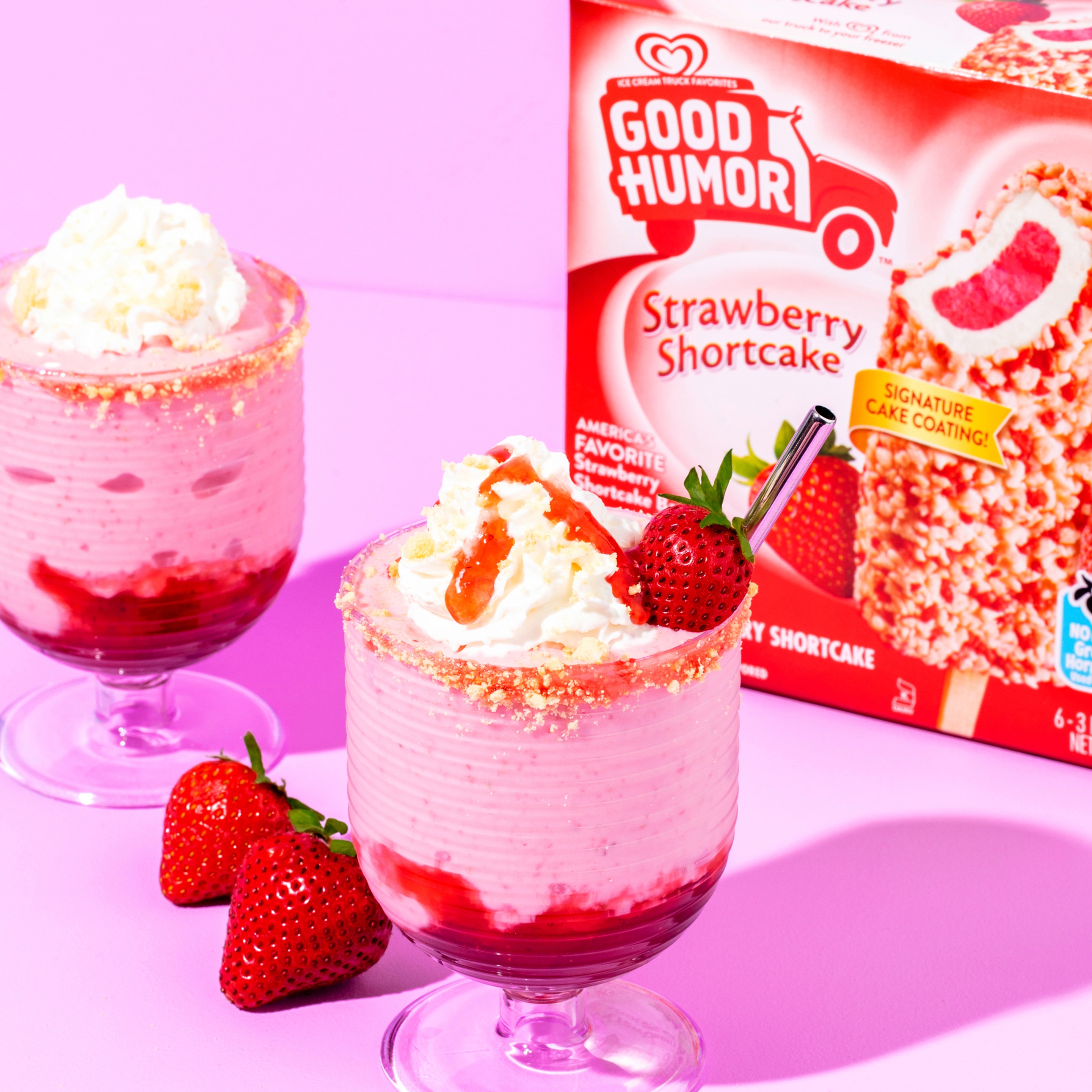 Strawberry Shortcake Bar Milkshake Recipe