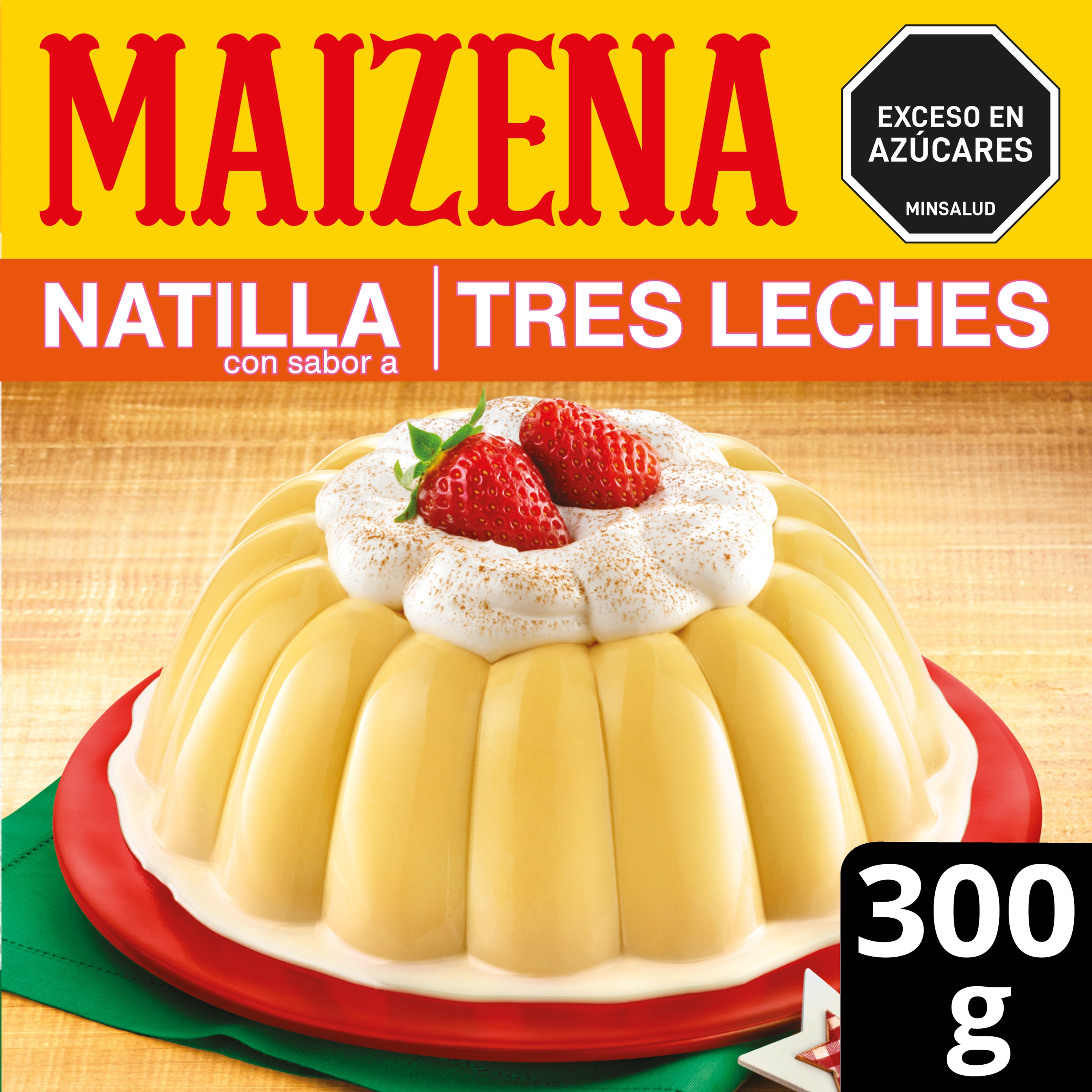 Natilla con sabor tres leches packshot