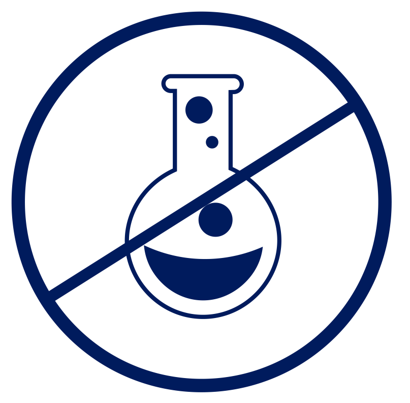 Sin aluminio, parabenos ni bicarbonato sódico