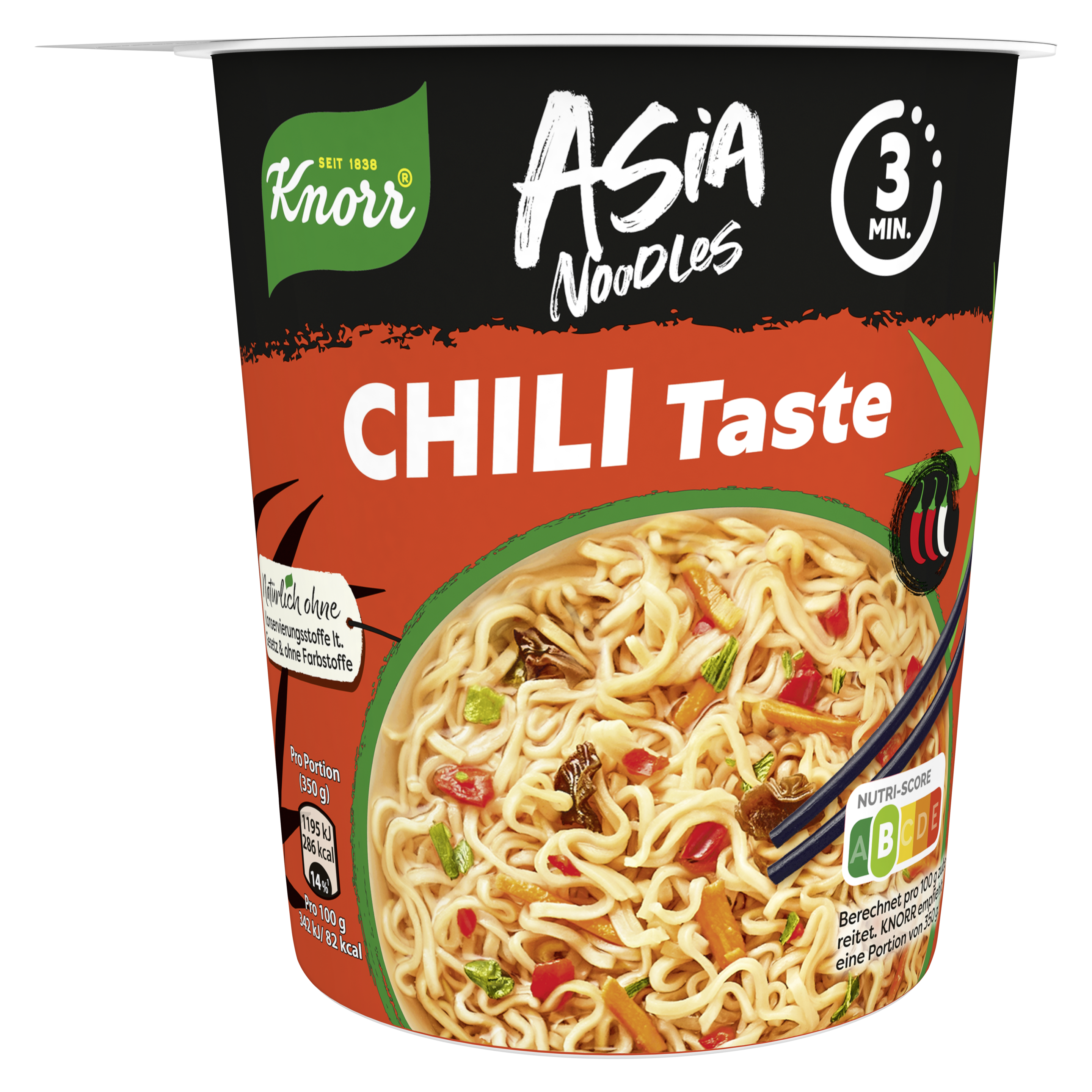 Knorr Asia Noodles Snackbecher Chili Taste 65g