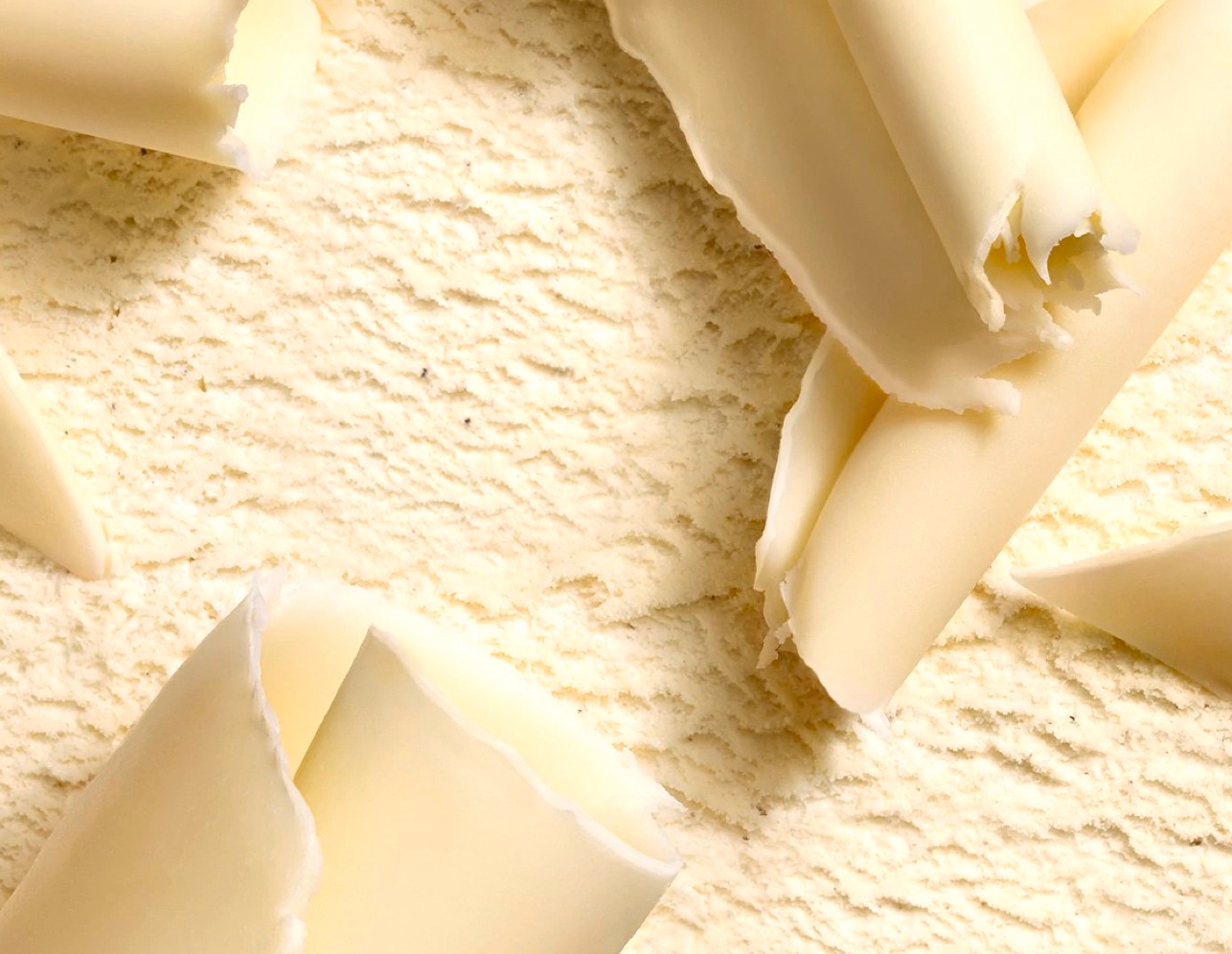 White ice cream image 