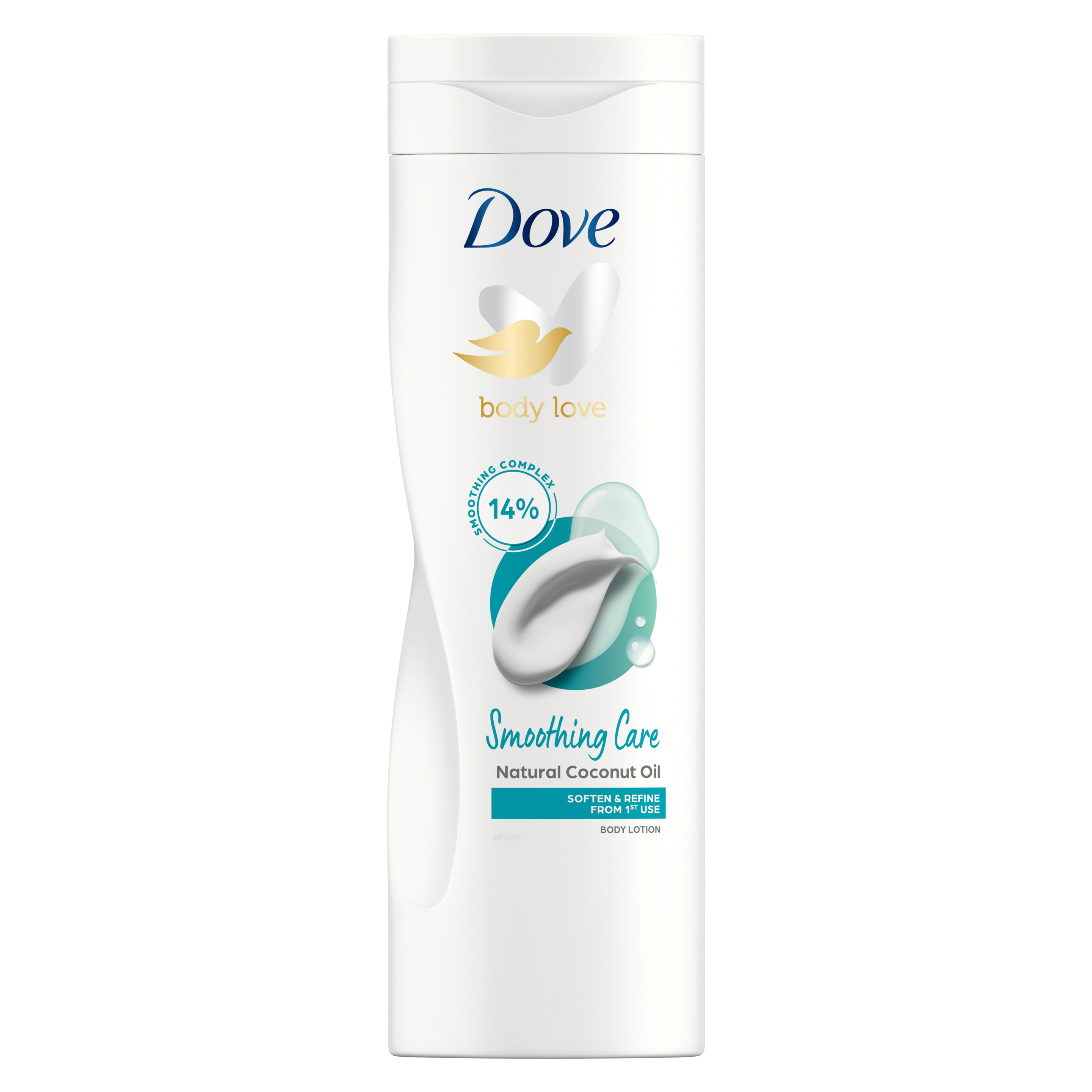 Dove Body Love Smoothing Care Body Lotion 400ml packshot