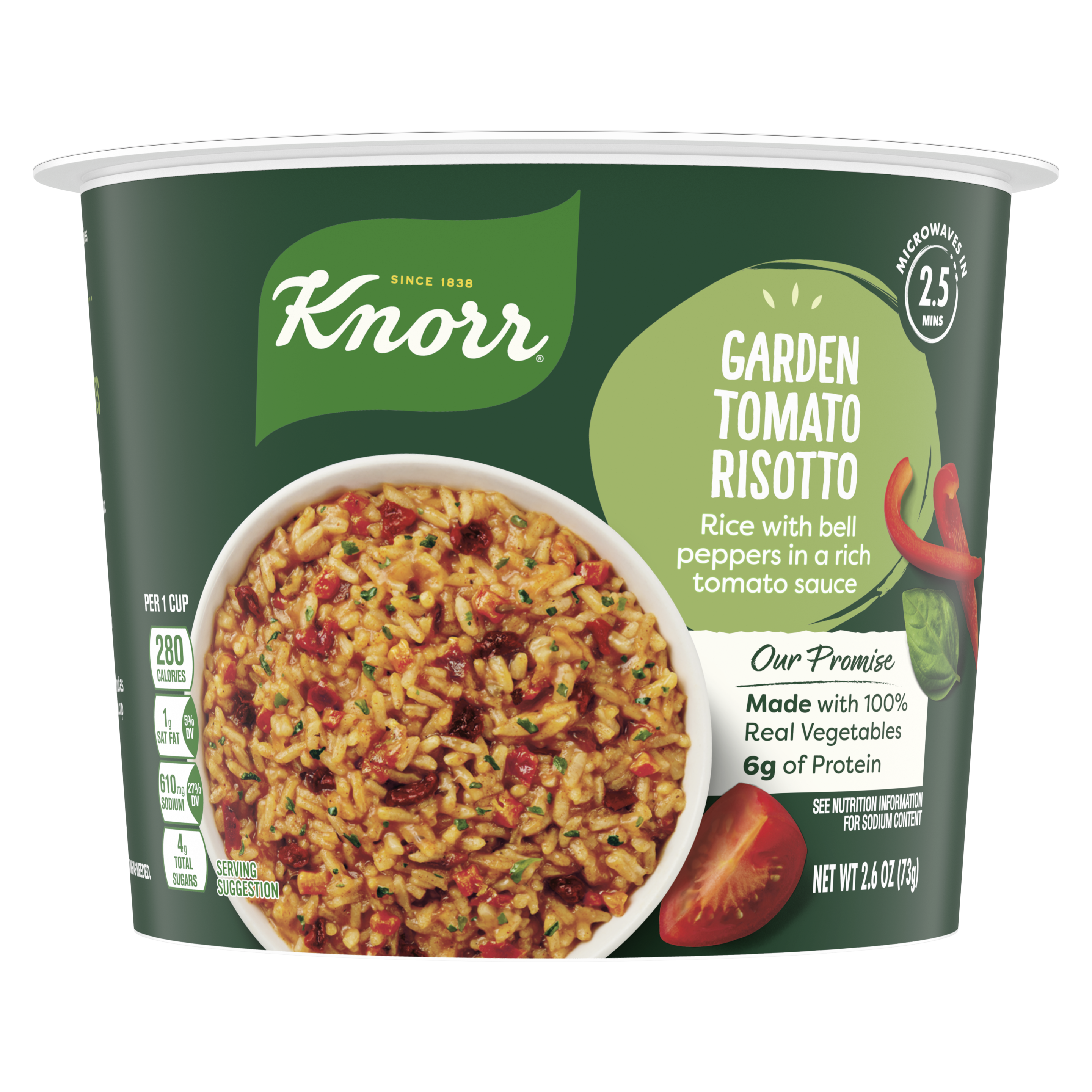 Garden Tomato Risotto Cup Front of Pack