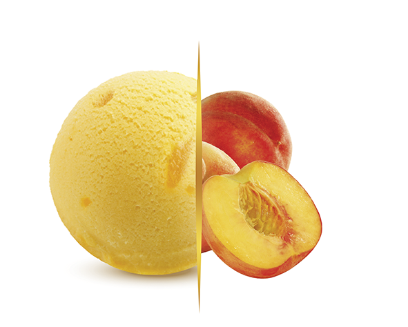 Sorbet Broskev