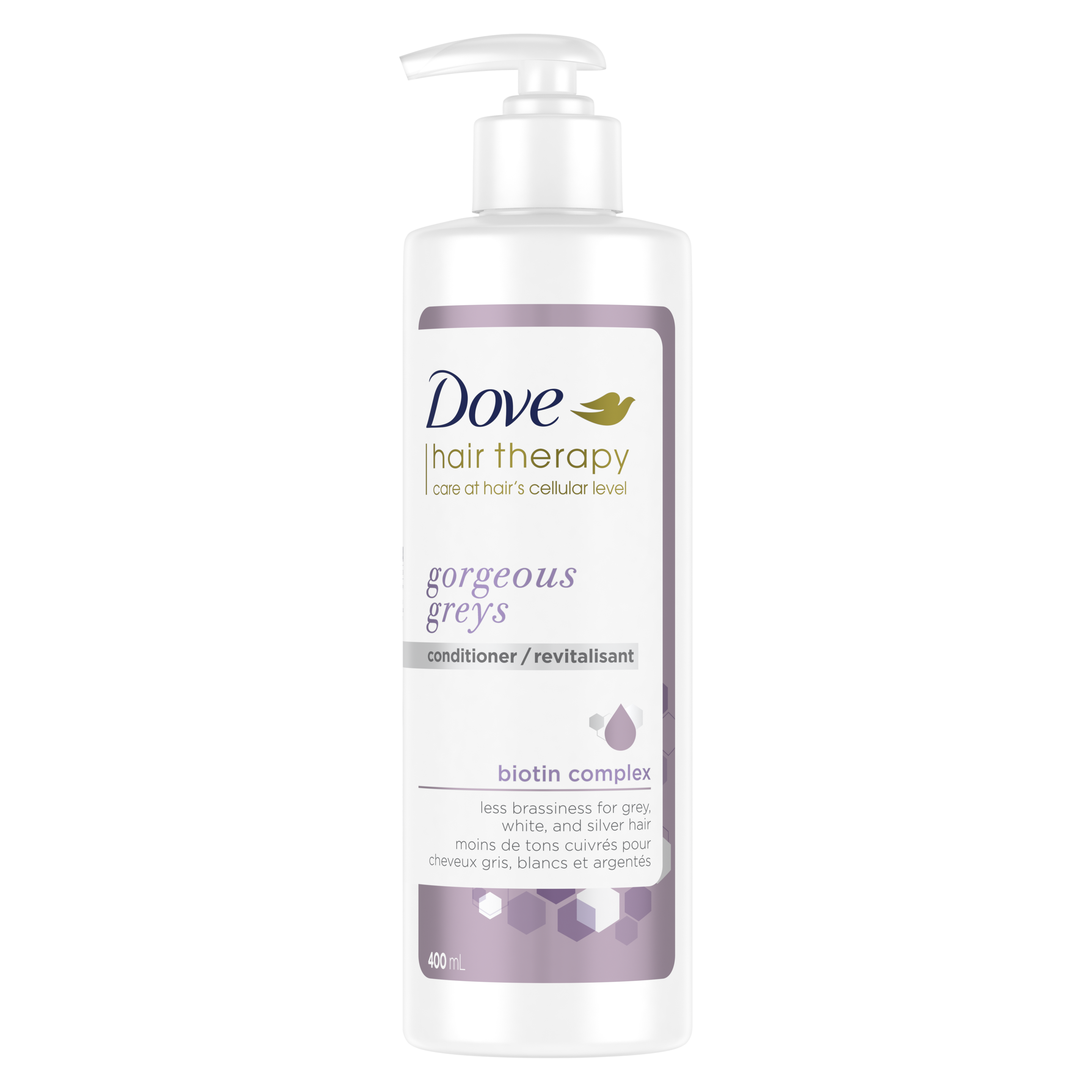 Dove Hair Therapy Gorgeous Greys Conditioner Front