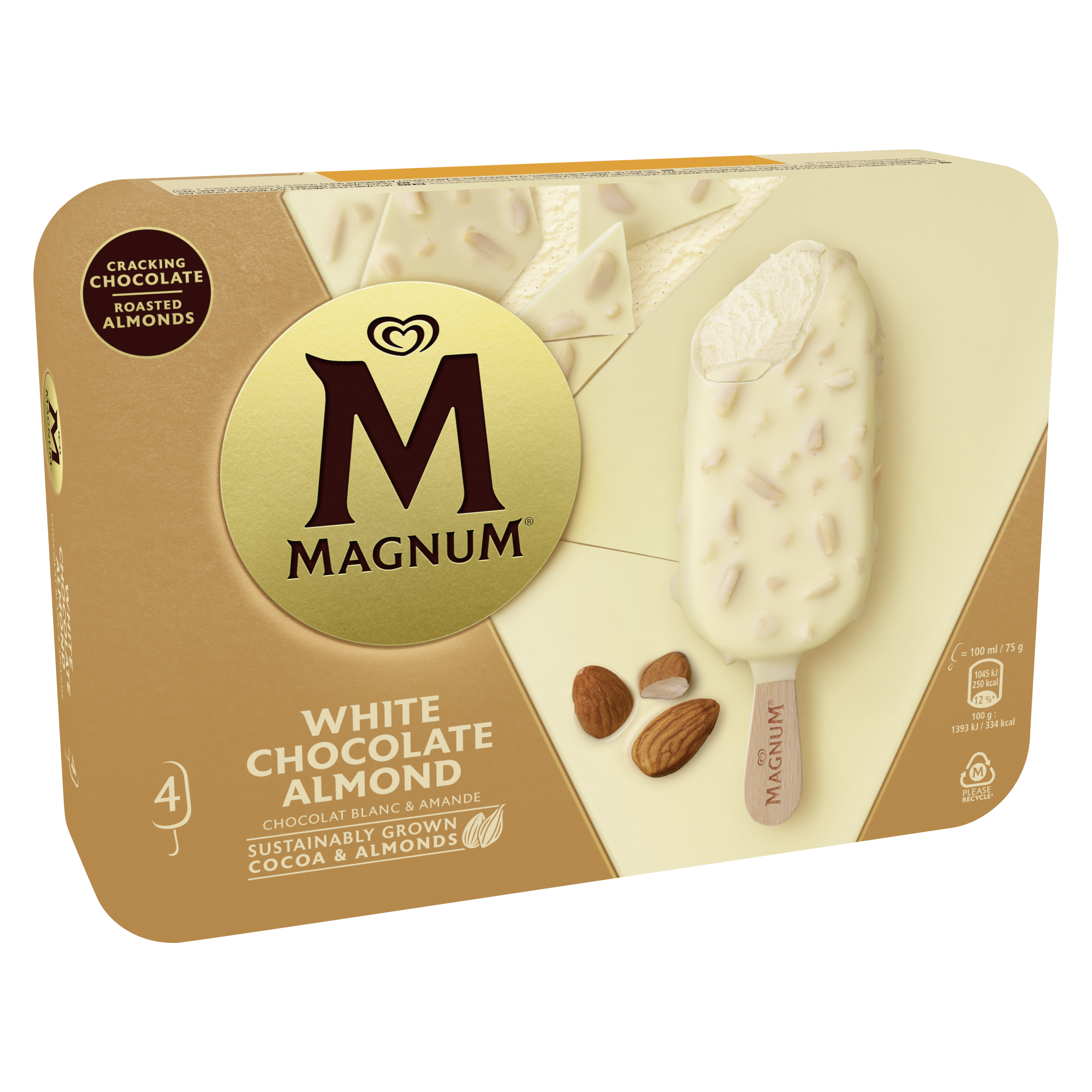 Magnum Bâtonnet Blanc Amande