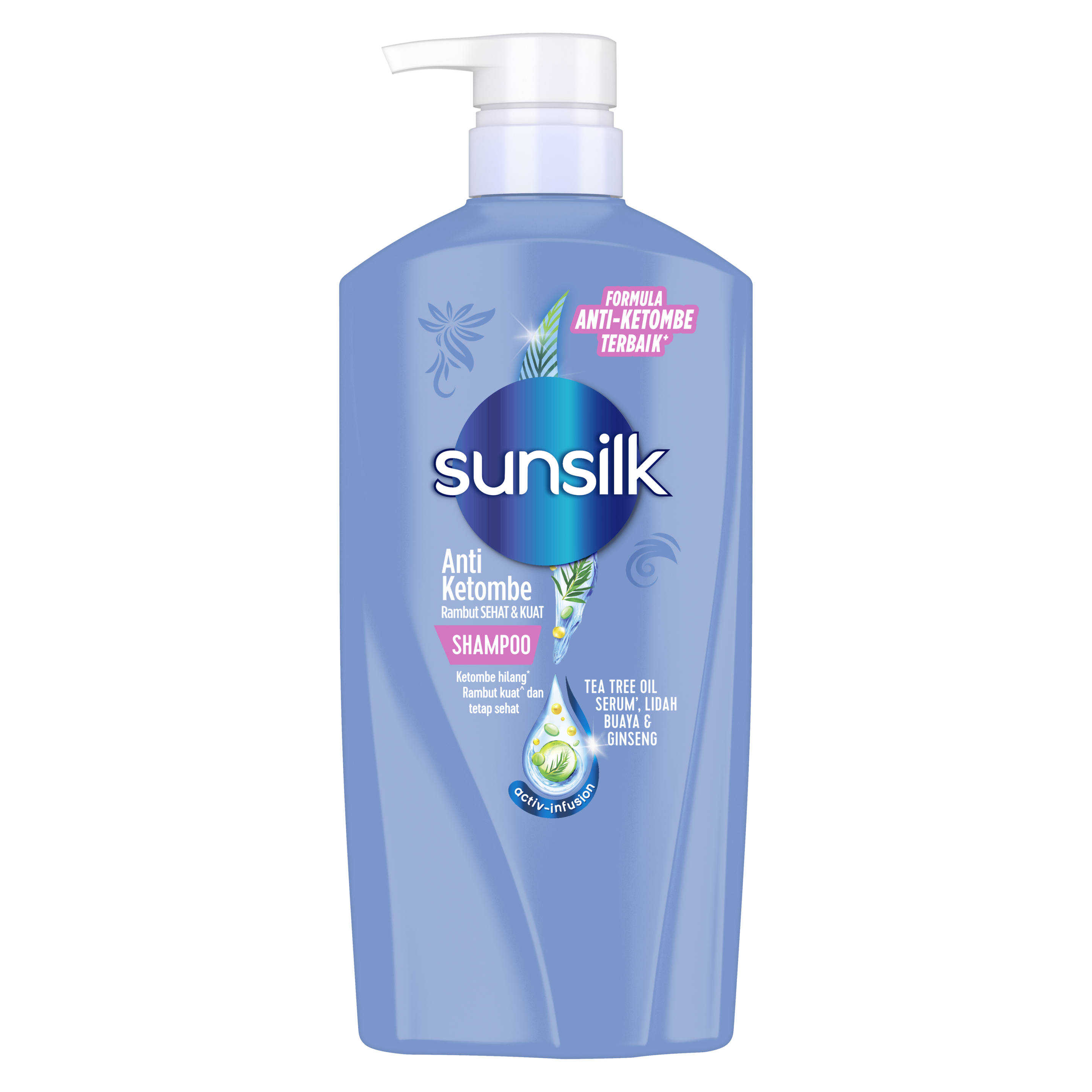 Sunsilk Anti Ketombe Sehat Kuat Shampoo Pump 650 mL