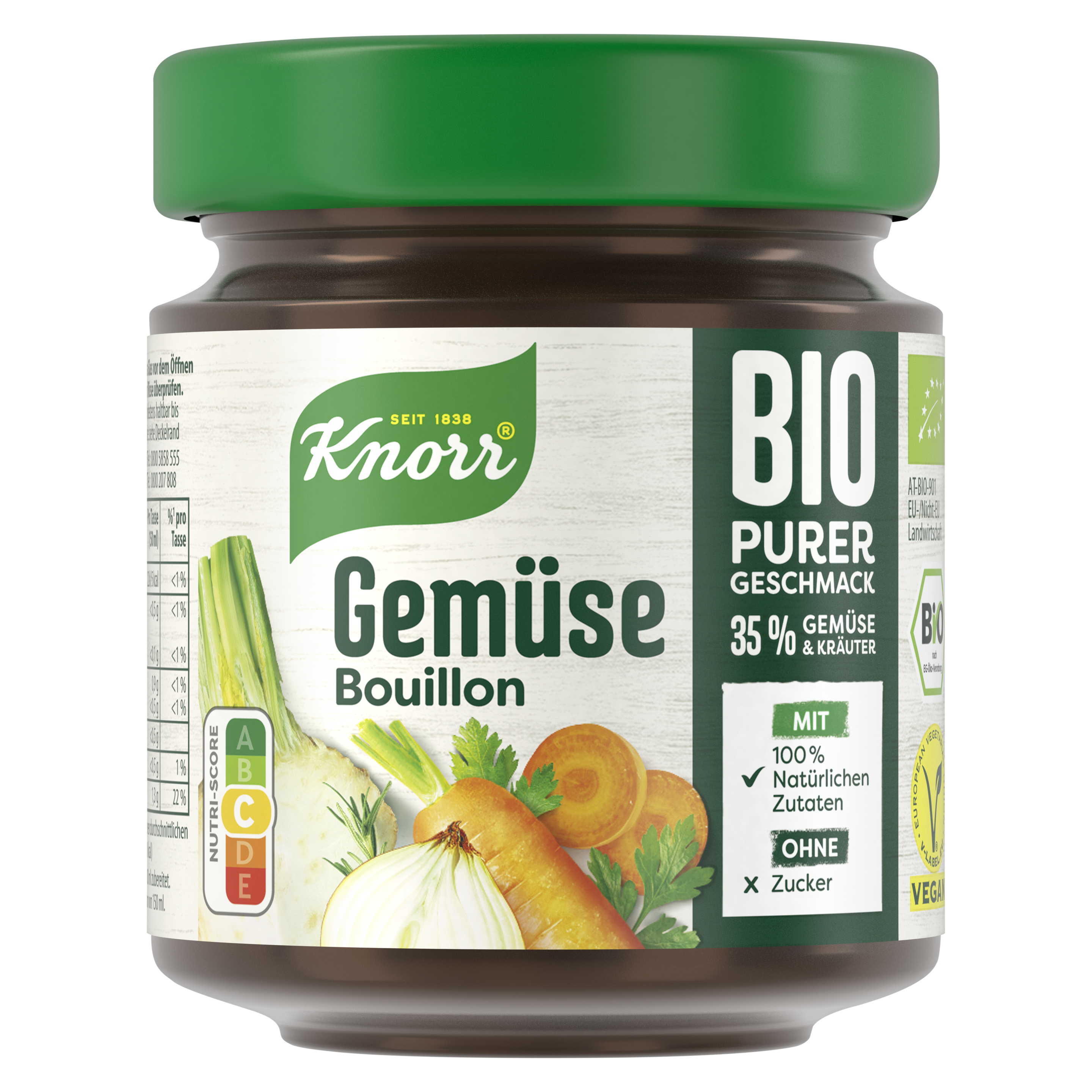 Knorr Bouillon Bio Gemüse 5,5L Glas